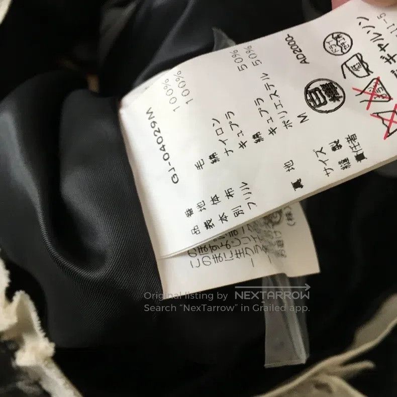 Comme des Garcons Comme Des Garcons Gray Striped Lace Design Blazer Top Size M / US 6-8 / IT 42-44 - 7 Thumbnail