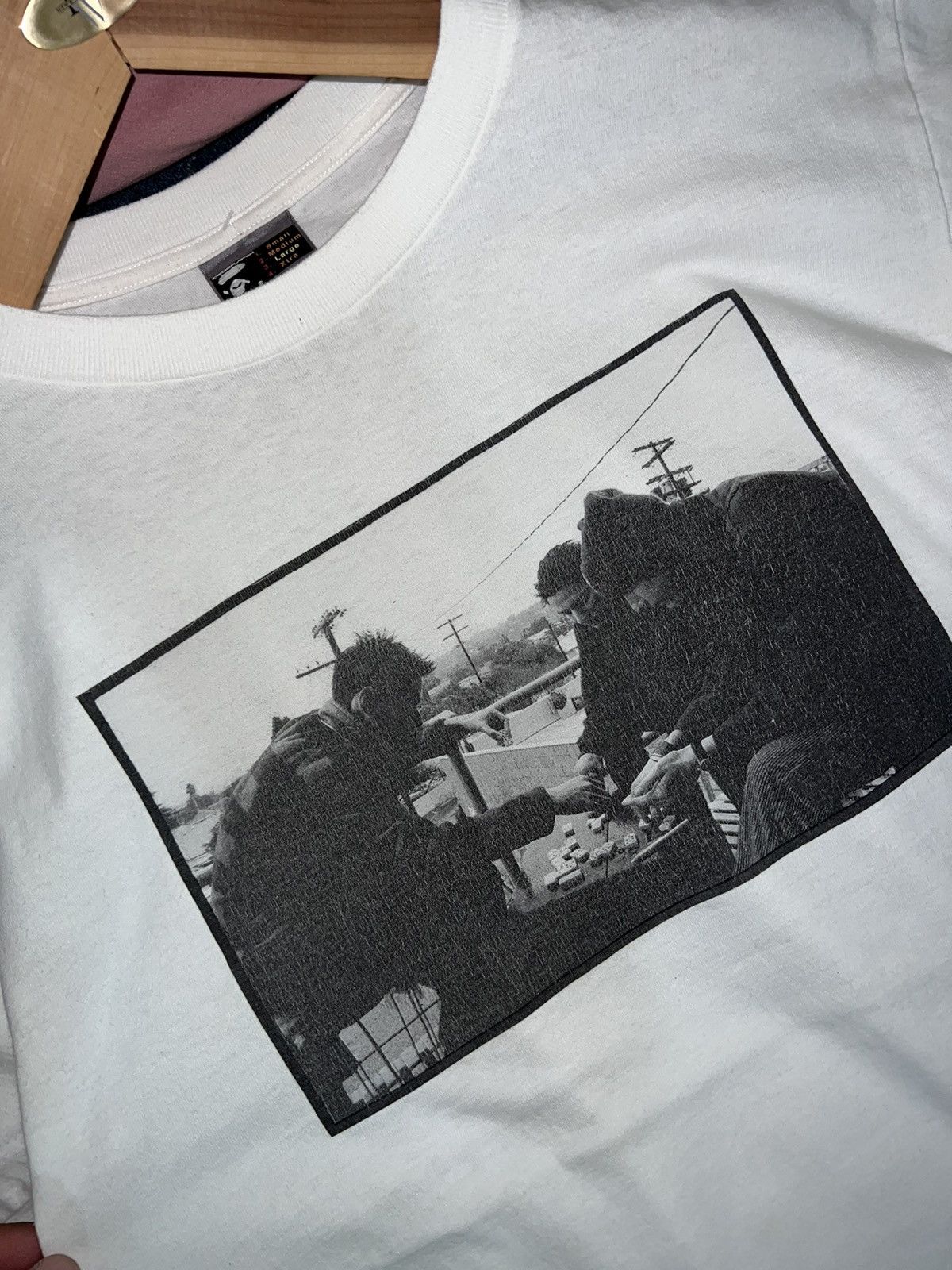 BAPE x Beastie Boys shawn mortensen photo T-shirt ape