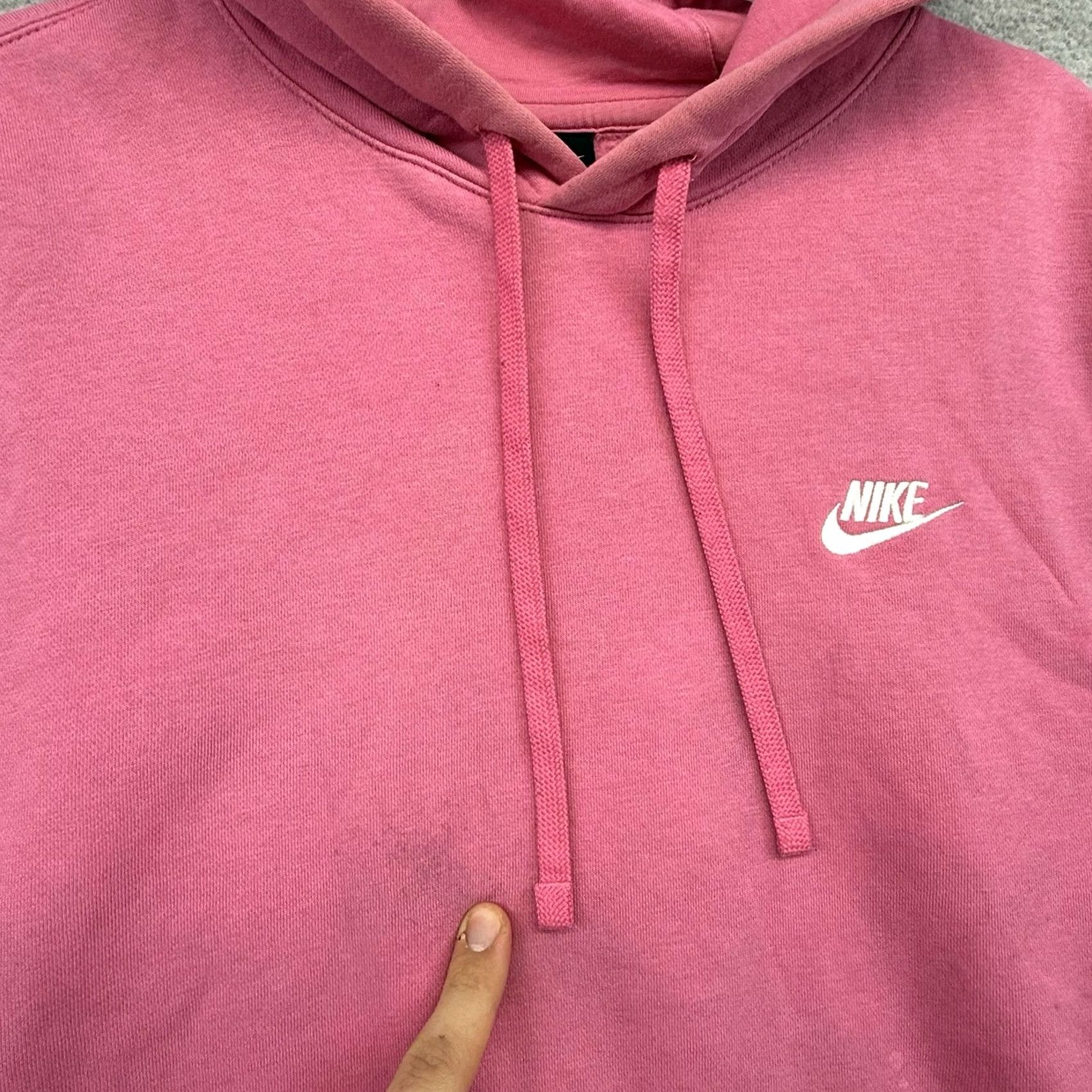 Nike Nike Swoosh Pullover Hoodie Mens Hoodie M Pink Sportswear Nike Sportswear Modern Streetwear Size US M / EU 48-50 / 2 - 3 Thumbnail