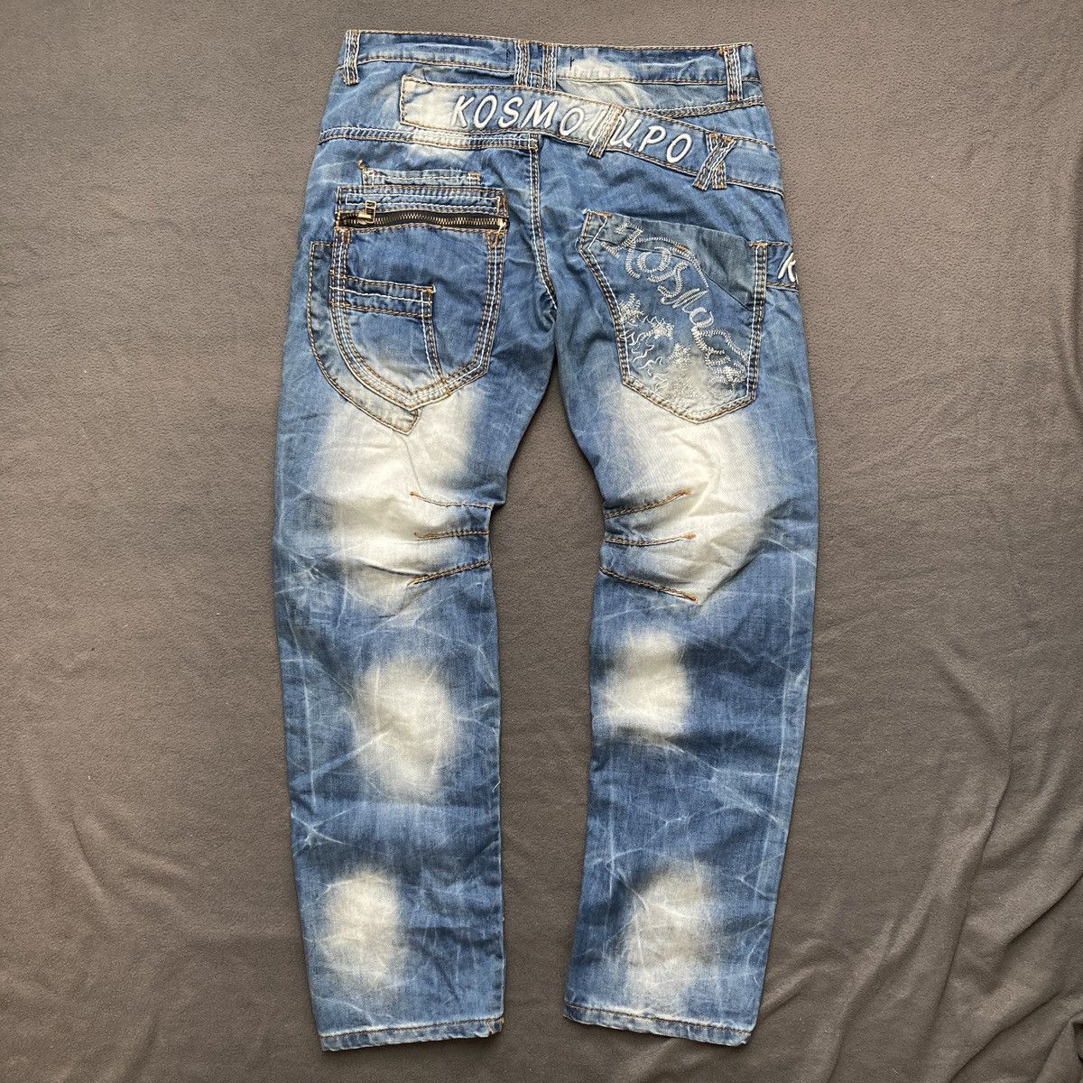 Japanese Brand × Vintage Kosmo Lupo opium avant garde vintage jeans Size US 34 / EU 50 - 2 Thumbnail
