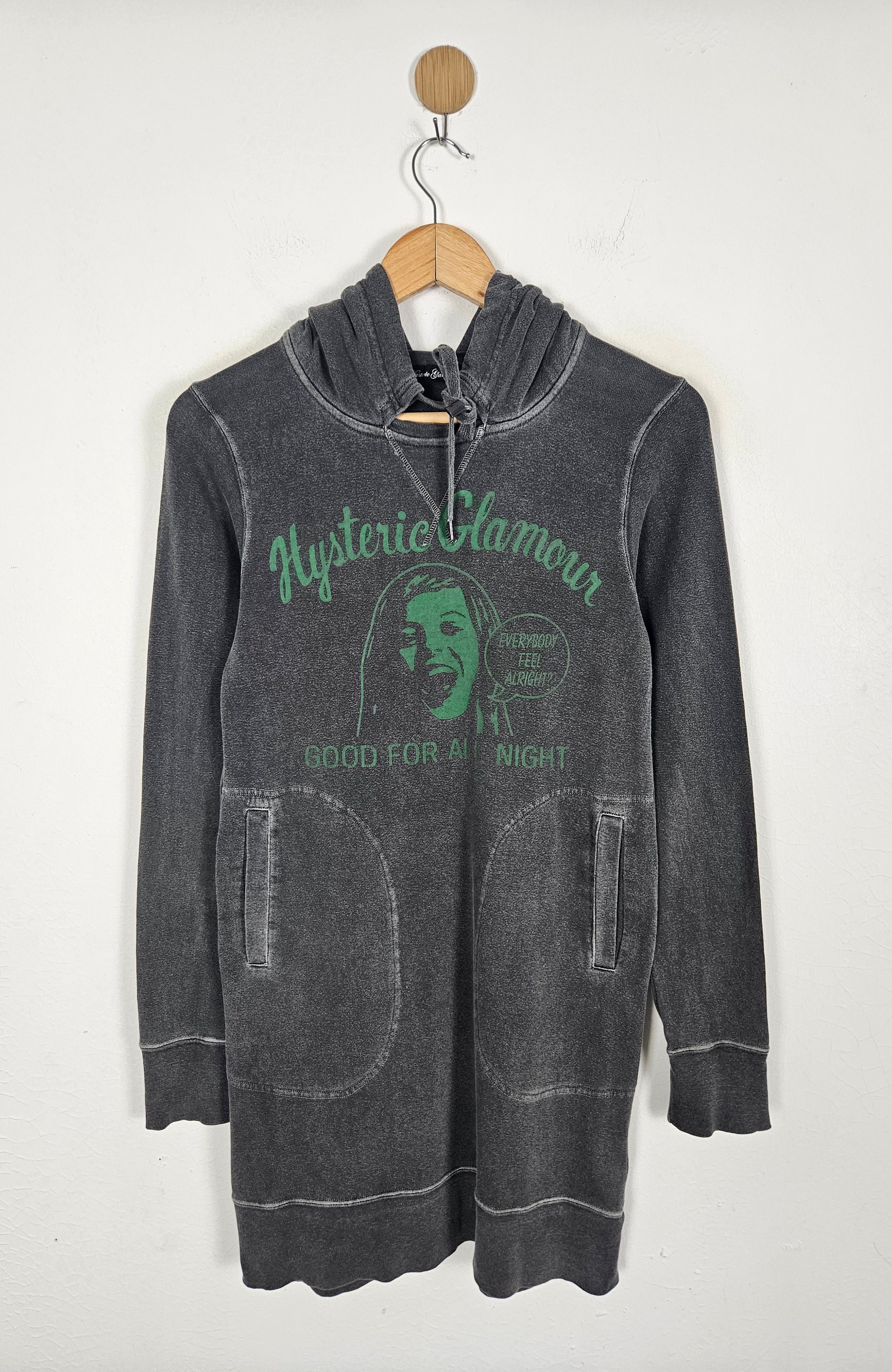 Hysteric Glamour Hysteric Glamour Good for All Night Hoodie Sweater Size S / US 4 / IT 40 - 1 Thumbnail