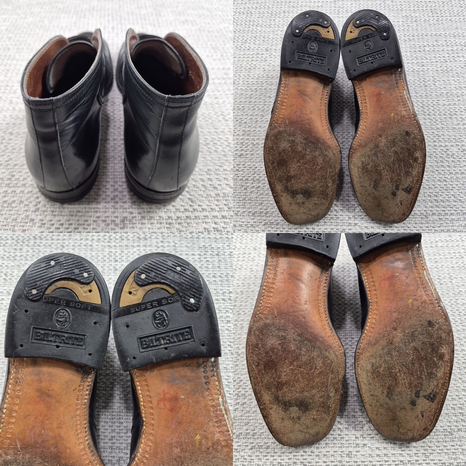 Vintage VINTAGE LeeKee Kowloon Ankle Buckle Boots Mens Sz 11 Leather Black Boots Mens Size 11 Leather Hong Kong Retro Logo Buckle Dress Boots Size US 11 / EU 44 - 8 Thumbnail
