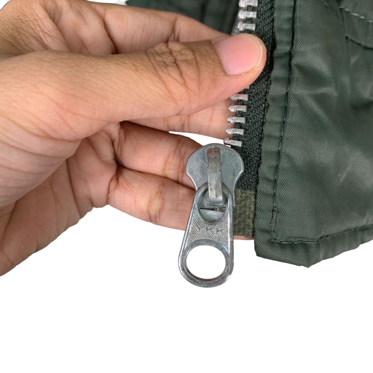 Japanese Brand GLEEMAN MA-1 Flight Bomber Jacket #0864-C39 Size US M / EU 48-50 / 2 - 14 Thumbnail
