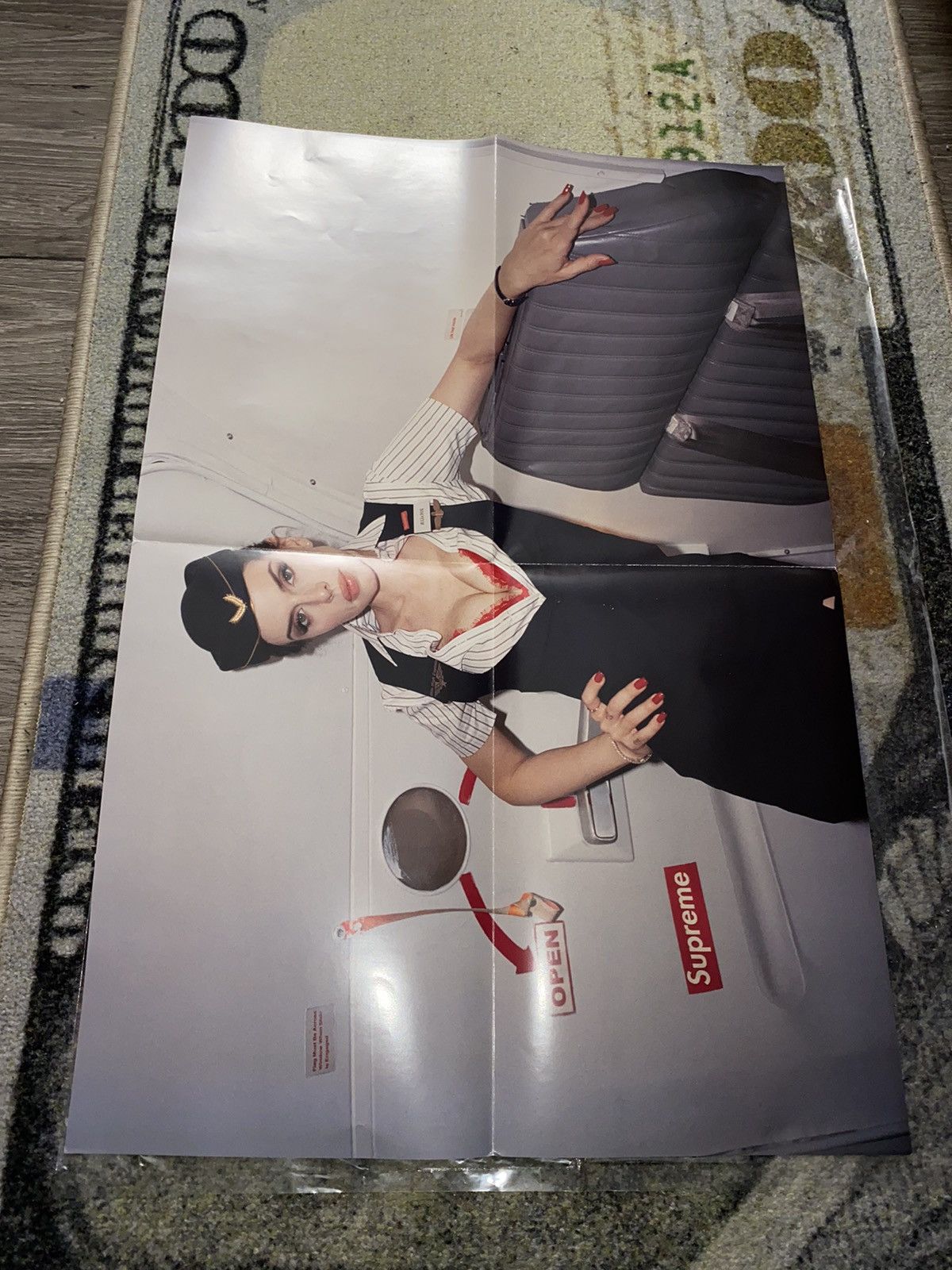 Supreme Supreme Julia Fox Poster (Double Sided) | Grailed