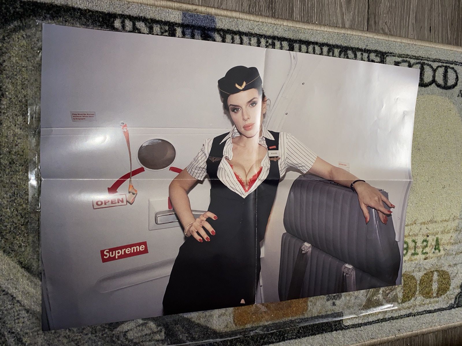 Supreme Supreme Julia Fox Poster (SS22) (24x16in) | Grailed