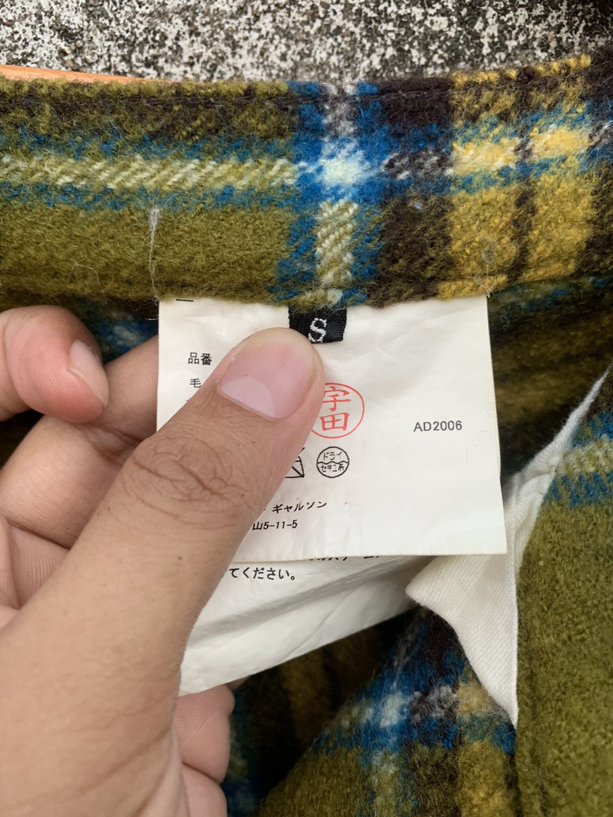 Comme des Garcons Vintage Comme des Garcons Yellow Plaid Pants Wool Size 30" / US 8 / IT 44 - 11 Thumbnail