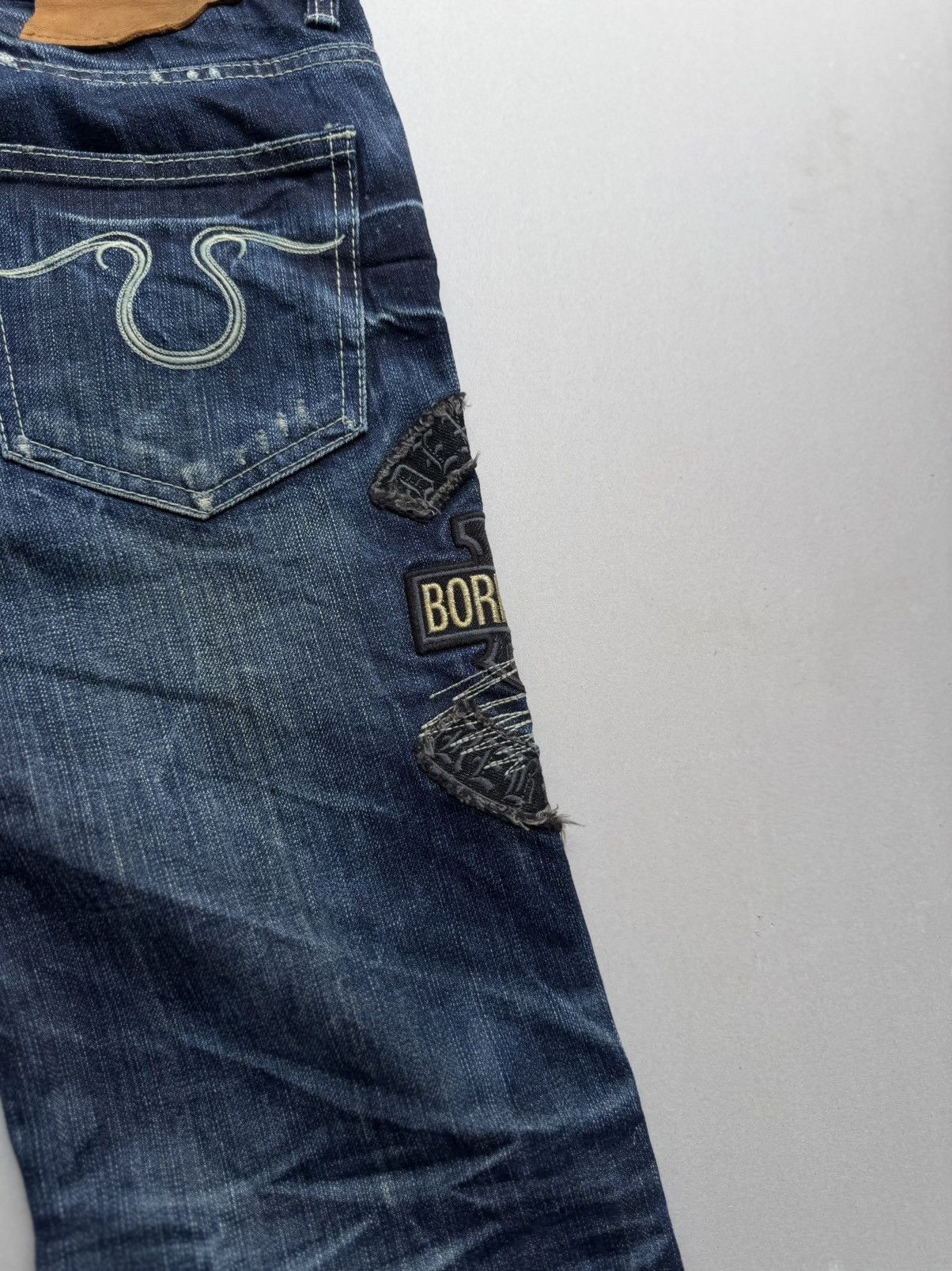 Japanese Brand Dixie flare jeans Size US 28 / EU 44 - 9 Thumbnail