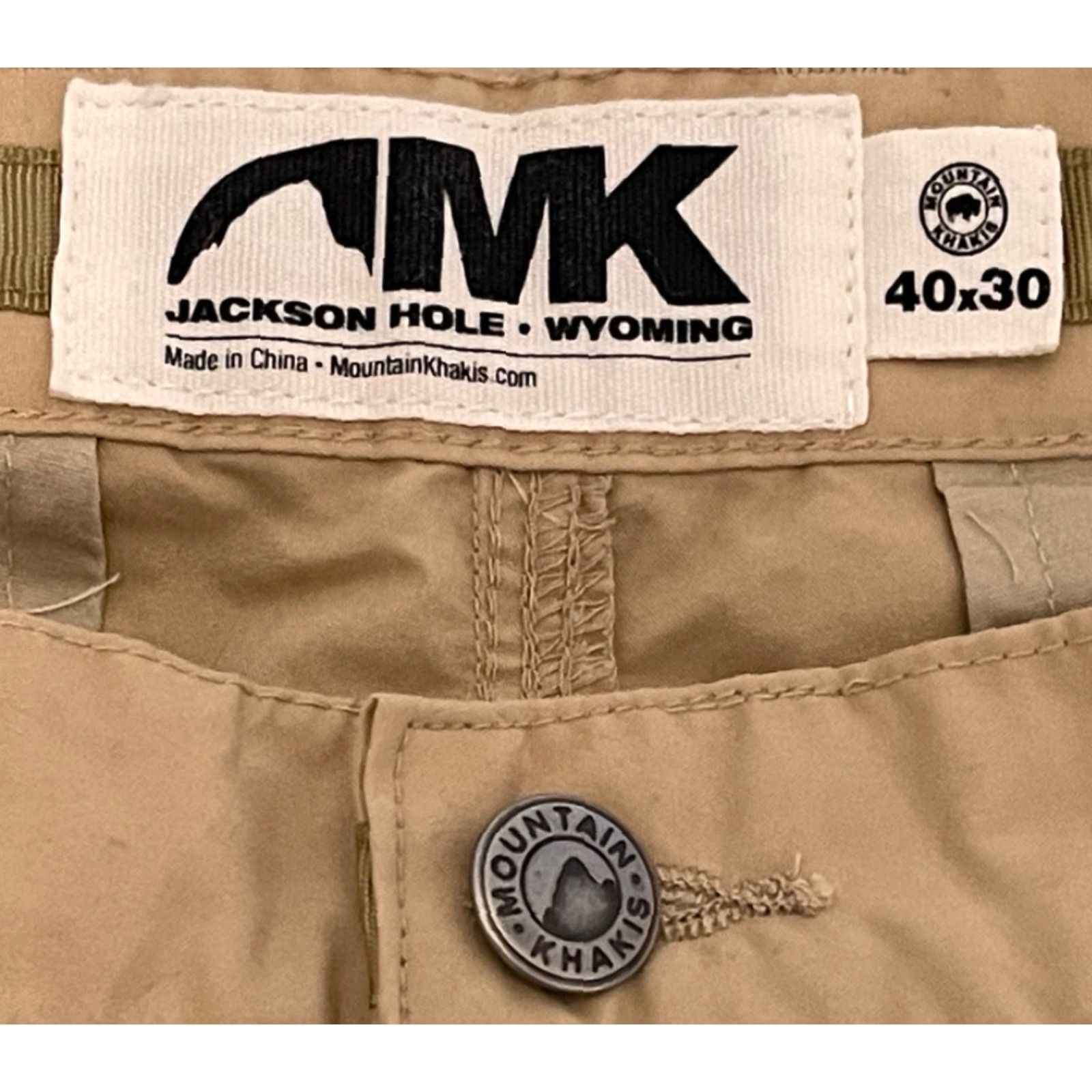 Mountain Khakis NWOT Mountain Khakis Pants Mens 40 x 30.5 Khaki Relaxed 5-Pocket Flat Front Size US 40 / EU 56 - 2 Thumbnail
