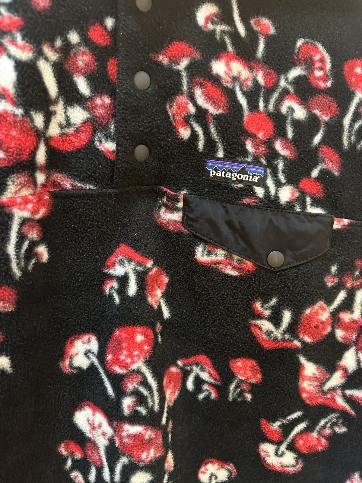 Patagonia Vintage RARE Vintage Patagonia Mushroom Synchilla T Snap Fleece Grailed