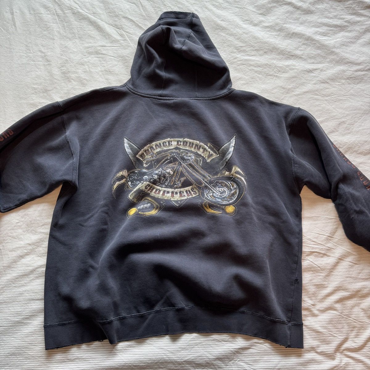 West Coast Choppers Vintage Boxy Orange County Choppers Hoodie Size US XL / EU 56 / 4 - 3 Thumbnail