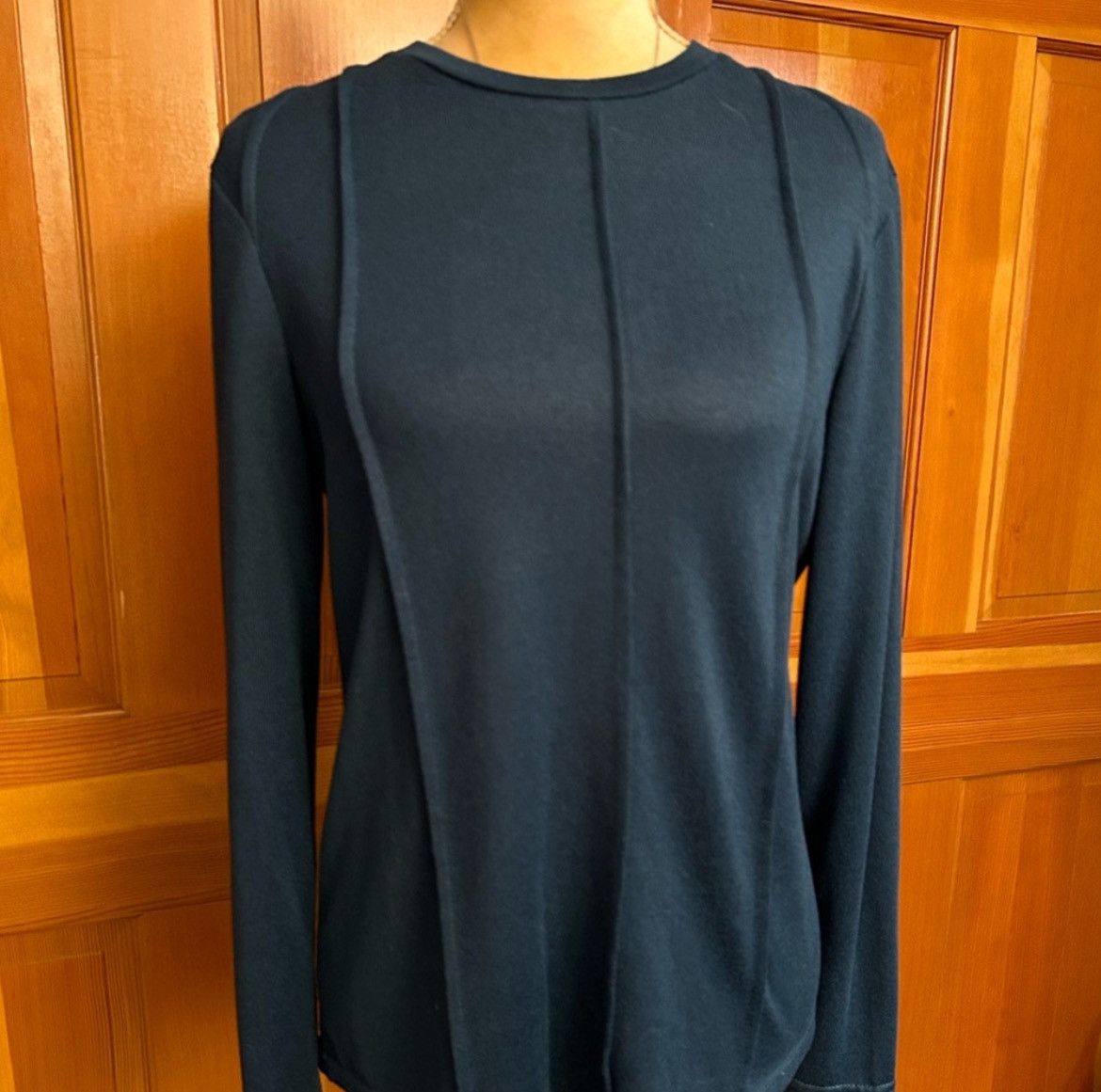 Designer × Other NWT, Lavishly Paris Women’s Teal Crewneck Size M / US 6-8 / IT 42-44 - 12 Thumbnail