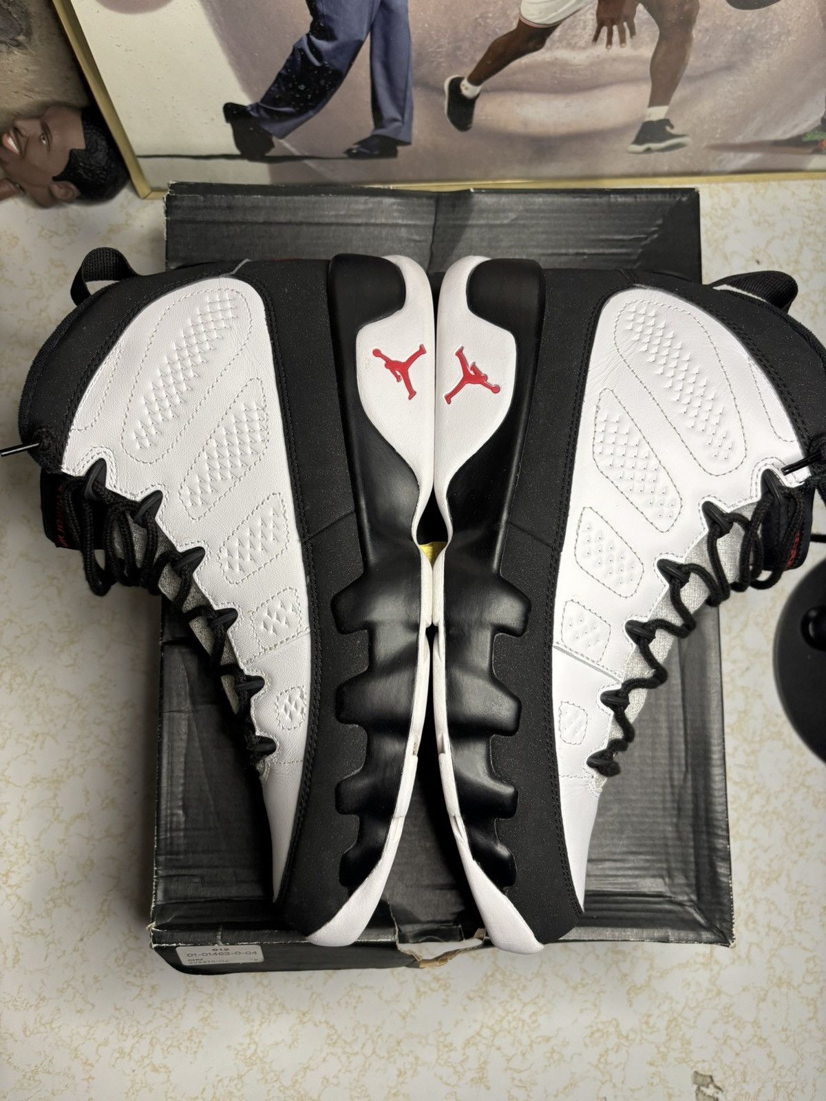 Jordan Brand Air Jordan 9 Retro OG 2016 Space Jam 2016 Size US 10 / EU 43 - 4 Thumbnail