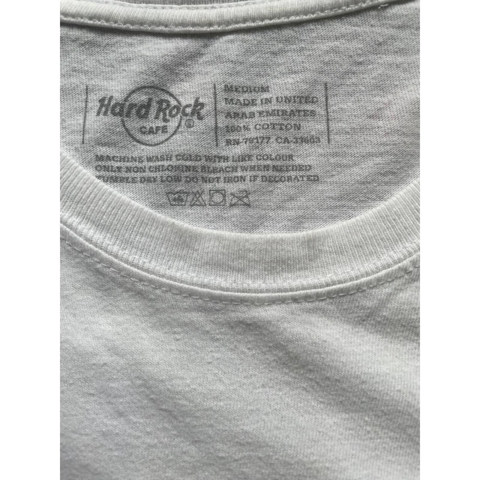 Hard Rock Cafe × Vintage Hard Rock Cafe Edinburgh T-Shirt S White Skyline Music Fan Size US S / EU 44-46 / 1 - 6 Thumbnail