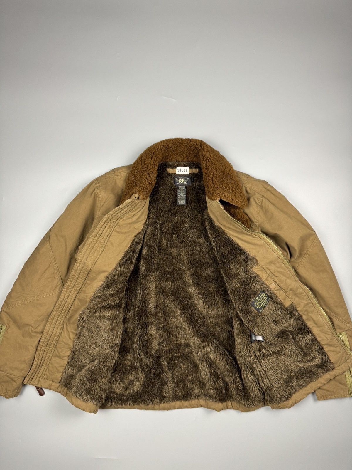 RRL Ralph Lauren RRL BY RALPH LAUREN TYPE A-2 SHERLING JACKET Size US M / EU 48-50 / 2 - 3 Thumbnail
