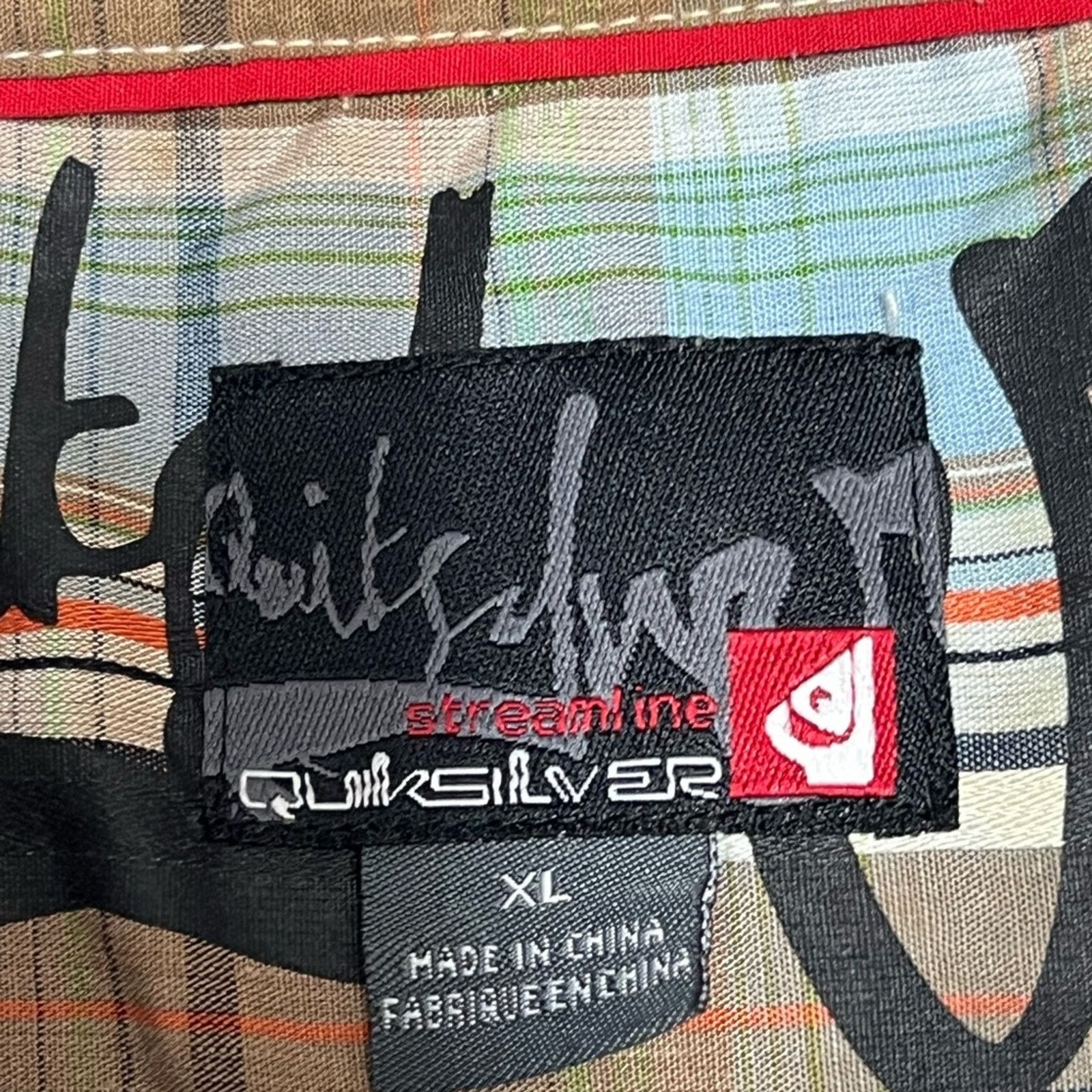 Quiksilver Quiksilver Edition Shirt Mens XL Brown Patarra Beach Size US XL / EU 56 / 4 - 4 Thumbnail
