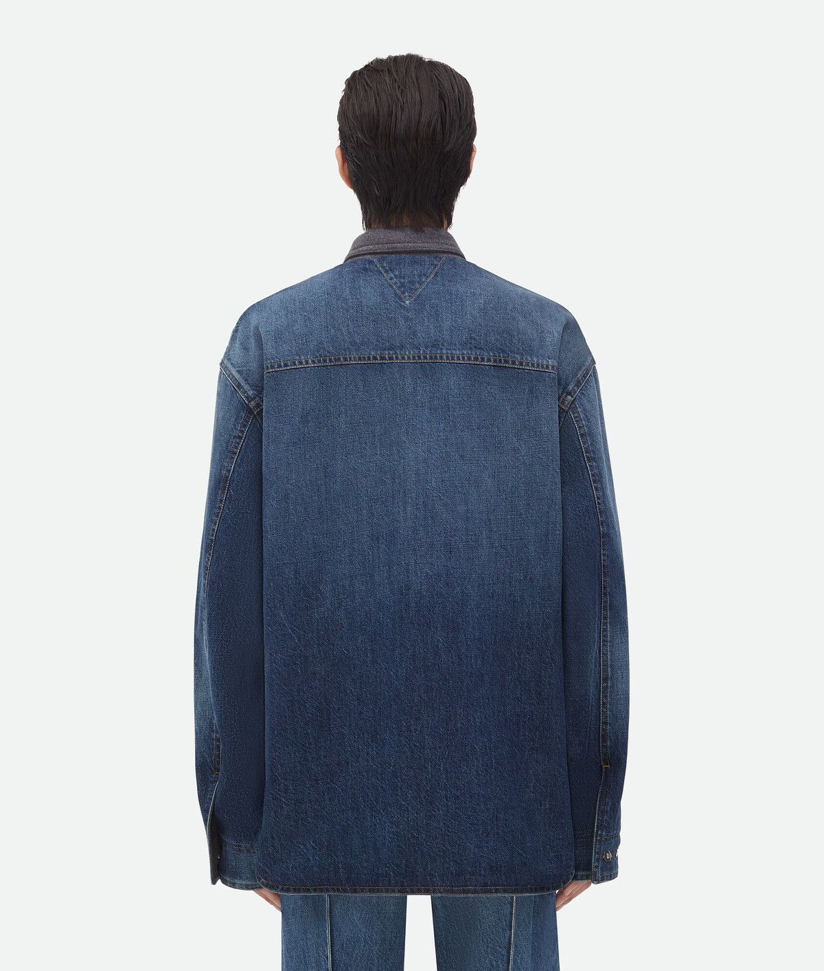 Bottega Veneta 💥$3.6K VALUE💥 Reversible Wool Denim Jacket Size US S / EU 44-46 / 1 - 3 Thumbnail