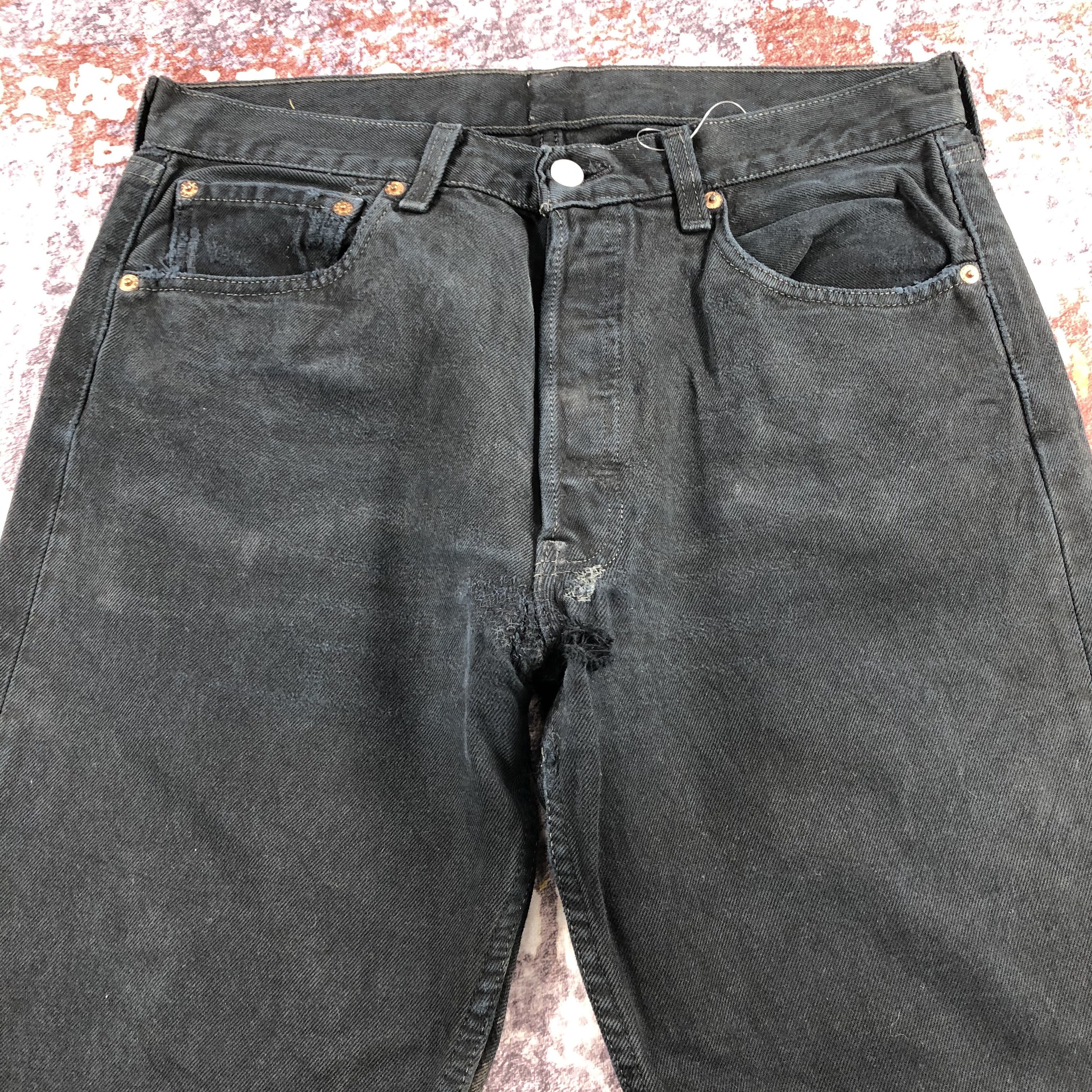 Levi's Vintage 90s Levis 501 Earth Tone Jeans-JM2281 Size US 33 - 3 Thumbnail