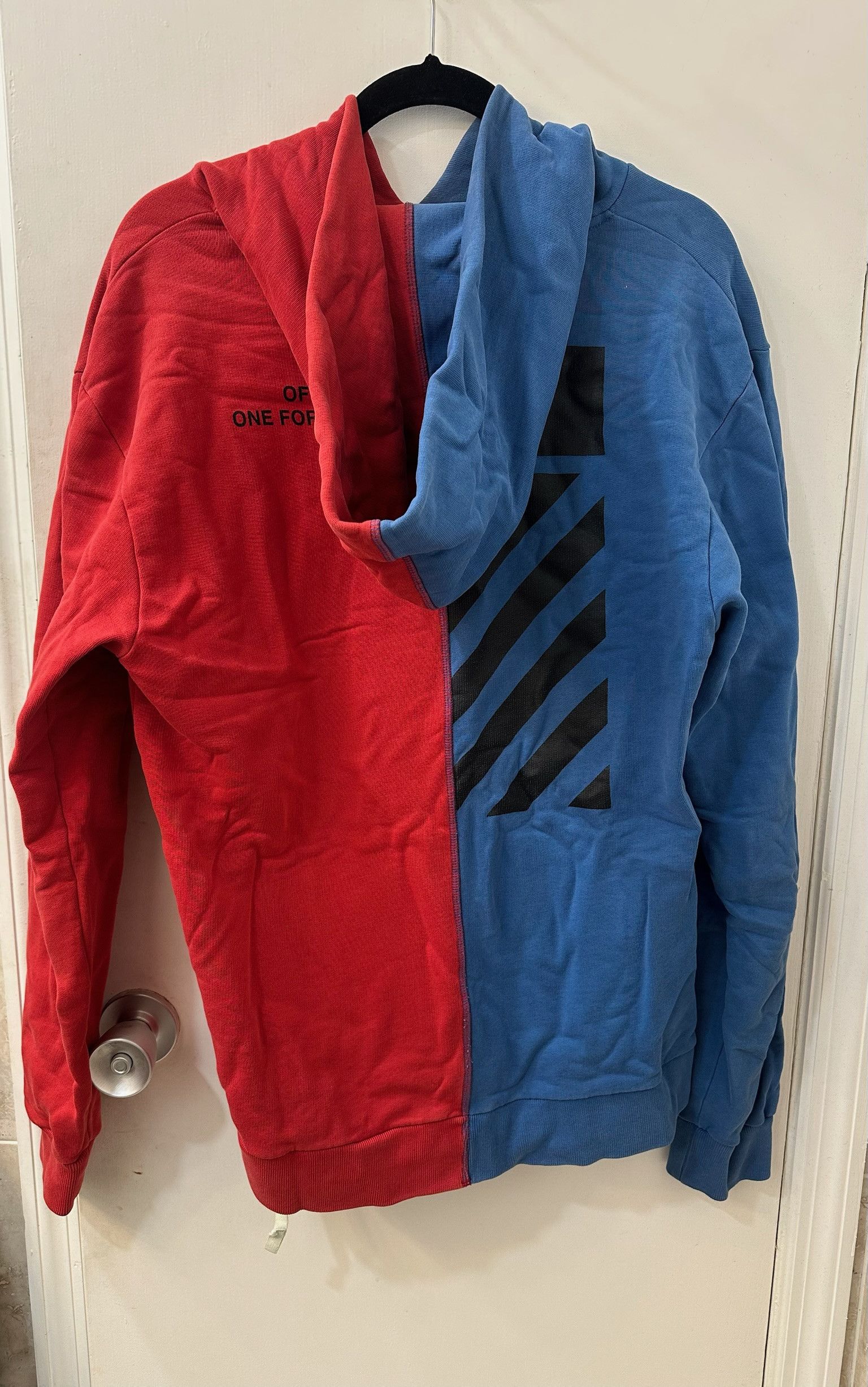 Midnight Studios × Off-White VINTAGE Virgil Off White X Midnight Studios Hoodie Size US M / EU 48-50 / 2 - 2 Thumbnail