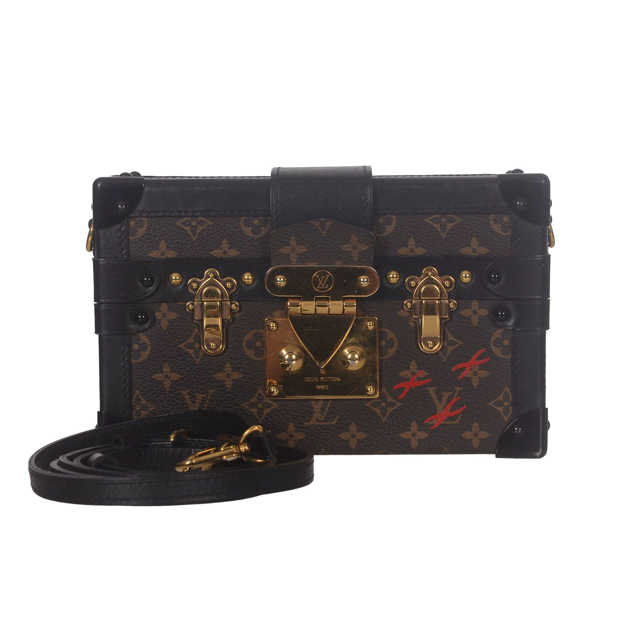 Louis Vuitton Louis Vuitton Gold Shoulder Bag Women Size ONE SIZE - 1 Thumbnail