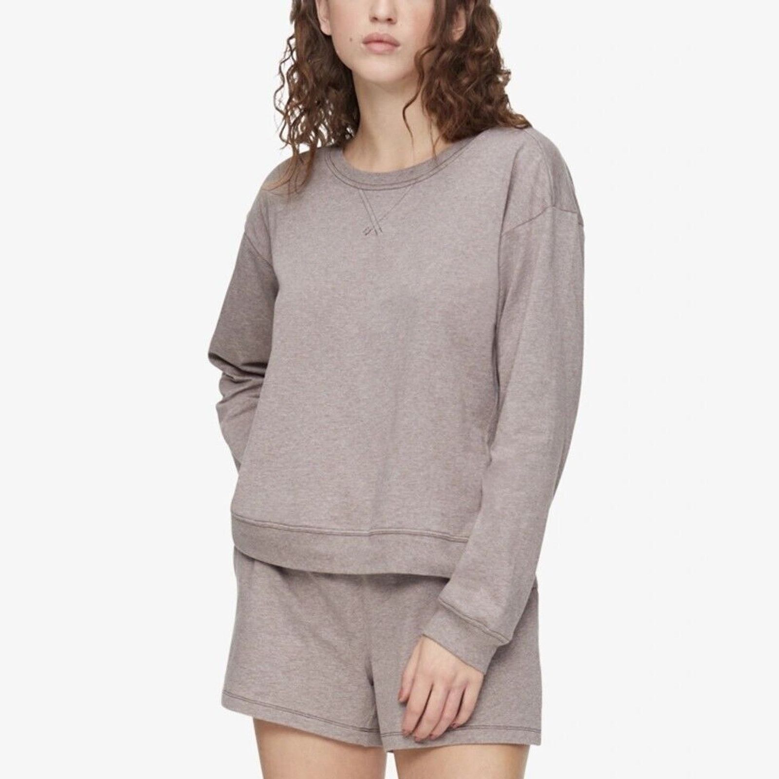 Calvin Klein Calvin Klein Women Long Sleeve Lounge Sweatshirt Size M Size M / US 6-8 / IT 42-44 - 1 Thumbnail