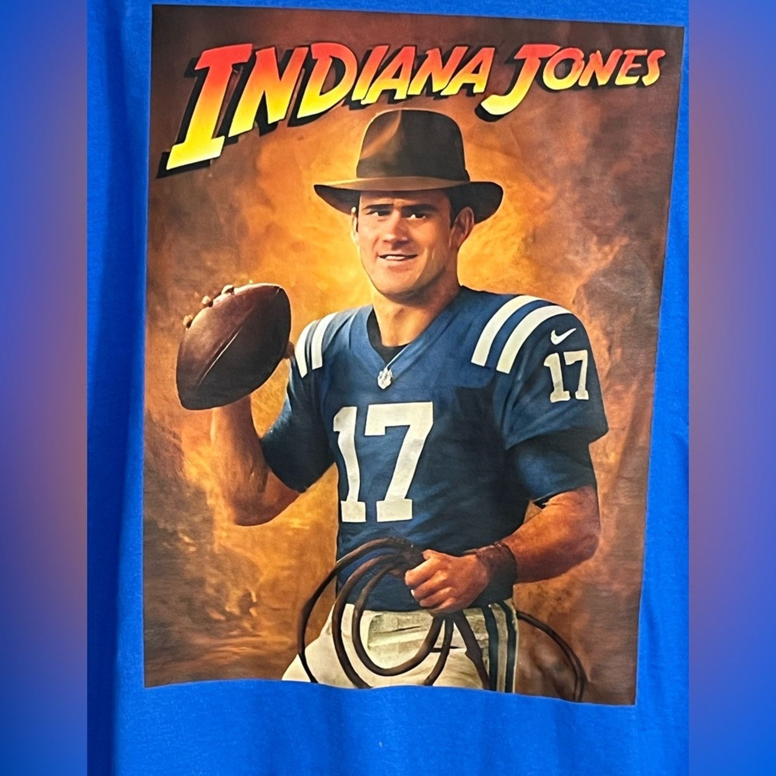 G2000 NEW Indiana Daniel Jones Parody Shirt Size US XL / EU 56 / 4 - 2 Thumbnail