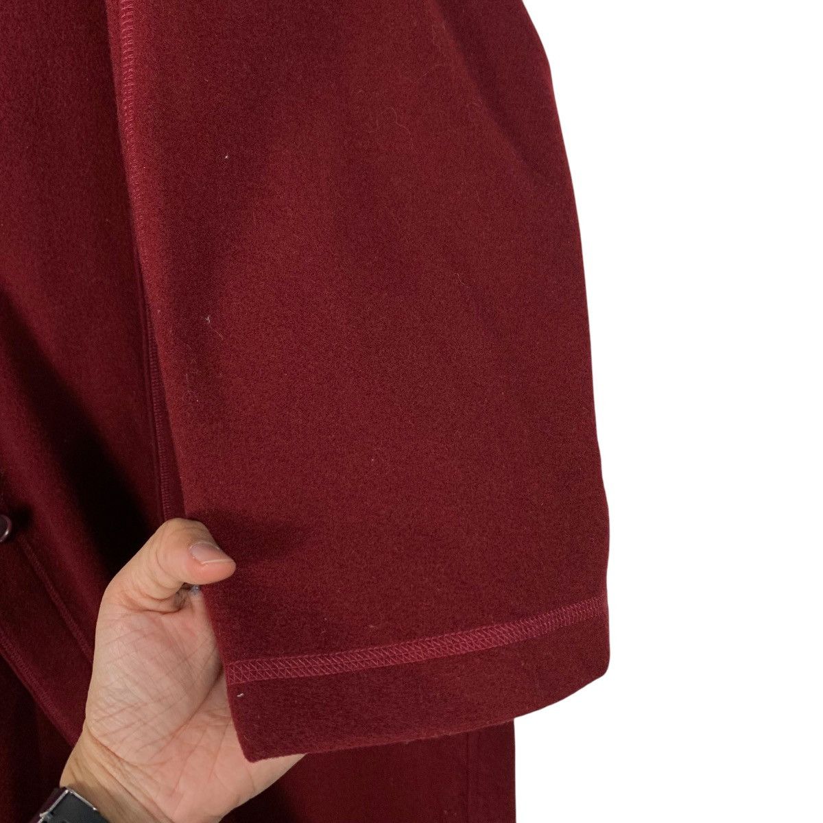 Benetton United Colors of Benetton Oversized Long Coat #2135-C94 Size S / US 4 / IT 40 - 15 Thumbnail