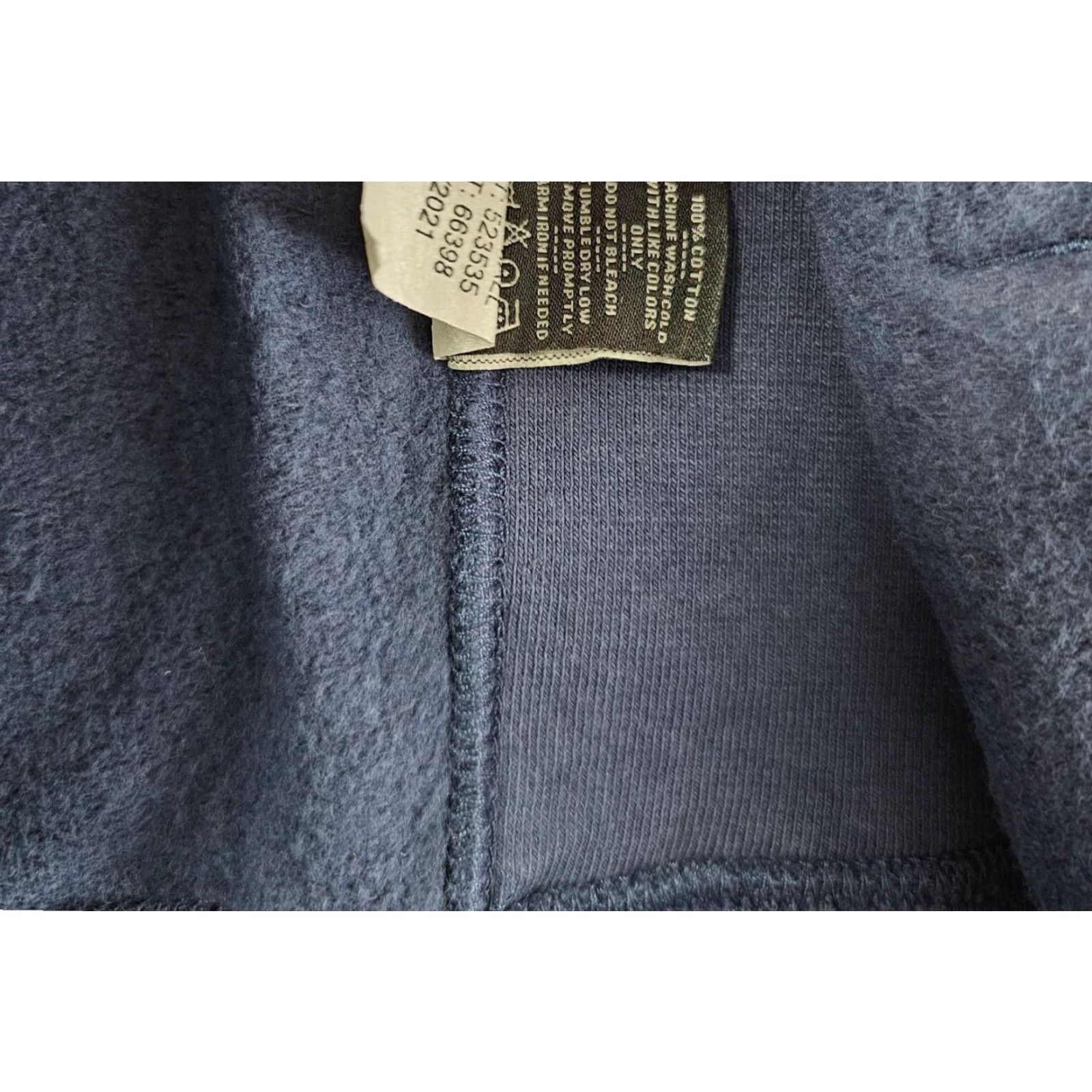 Vintage VINTAGE American Giant Sweatshirt Mens S Blue Cotton Full Zip Crew Neck? Size US S / EU 44-46 / 1 - 7 Thumbnail