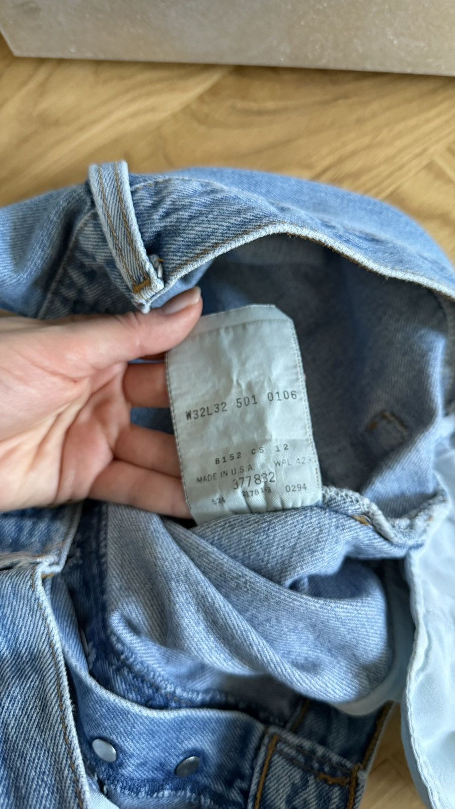 Levi's Vintage Clothing Levi‘s Vintage 501 Distressed Size US 32 / EU 48 - 12 Thumbnail