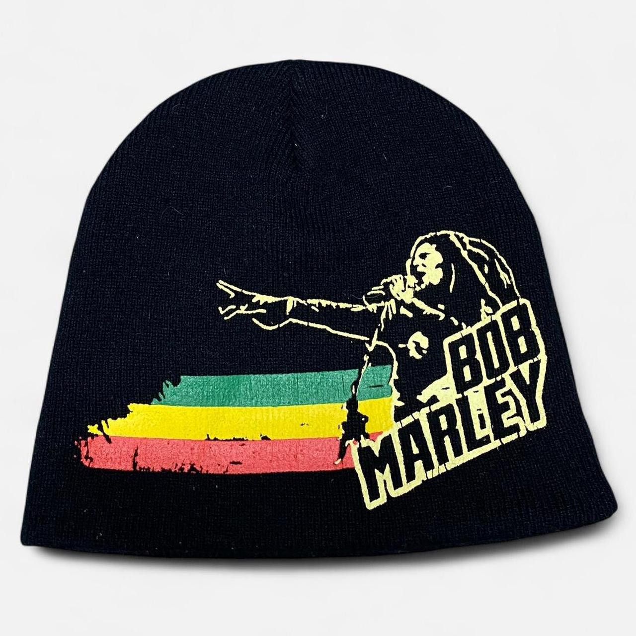 Other Y2K Bob Marley black beanie Size ONE SIZE - 1 Thumbnail