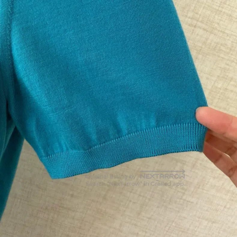 Loro Piana LORO PIANA Round Neck Short Sleeve Knit Size US M / EU 48-50 / 2 - 5 Thumbnail