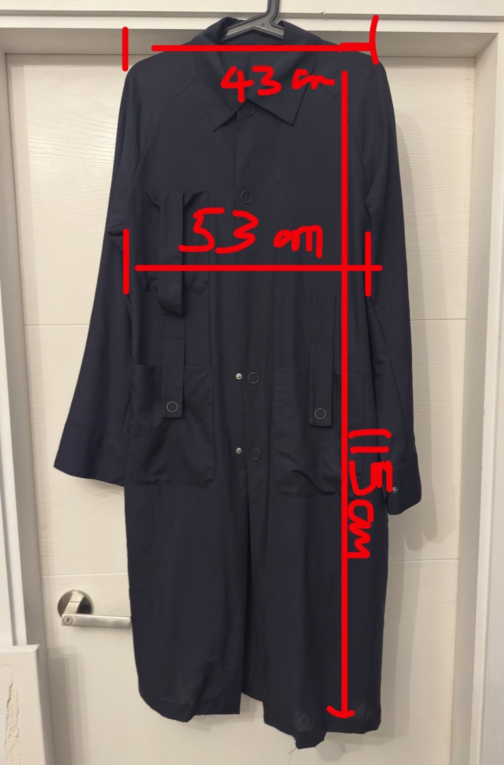 Acne Studios (Defected) Acne studios mauro ss16 wool light coat Size US S / EU 44-46 / 1 - 9 Thumbnail