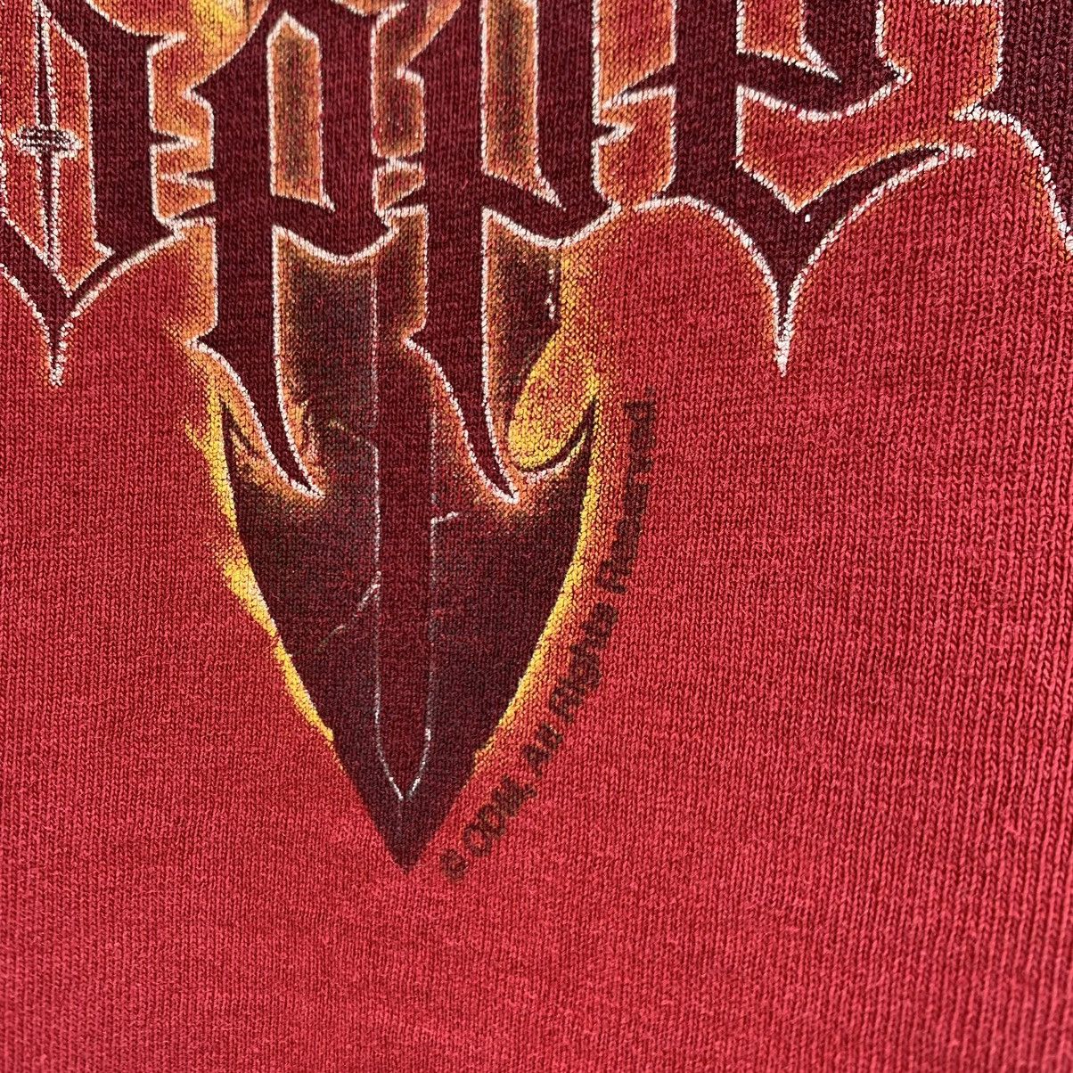 West Coast Choppers Thrashed Faded Y2k Orange County Choppers Tee Size US XL / EU 56 / 4 - 5 Thumbnail