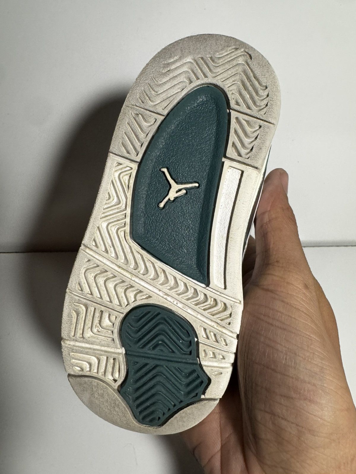Jordan Brand Air Jordan 4 Retro PS “Oxidized Green” Size US 4 / IT 34 - 5 Thumbnail