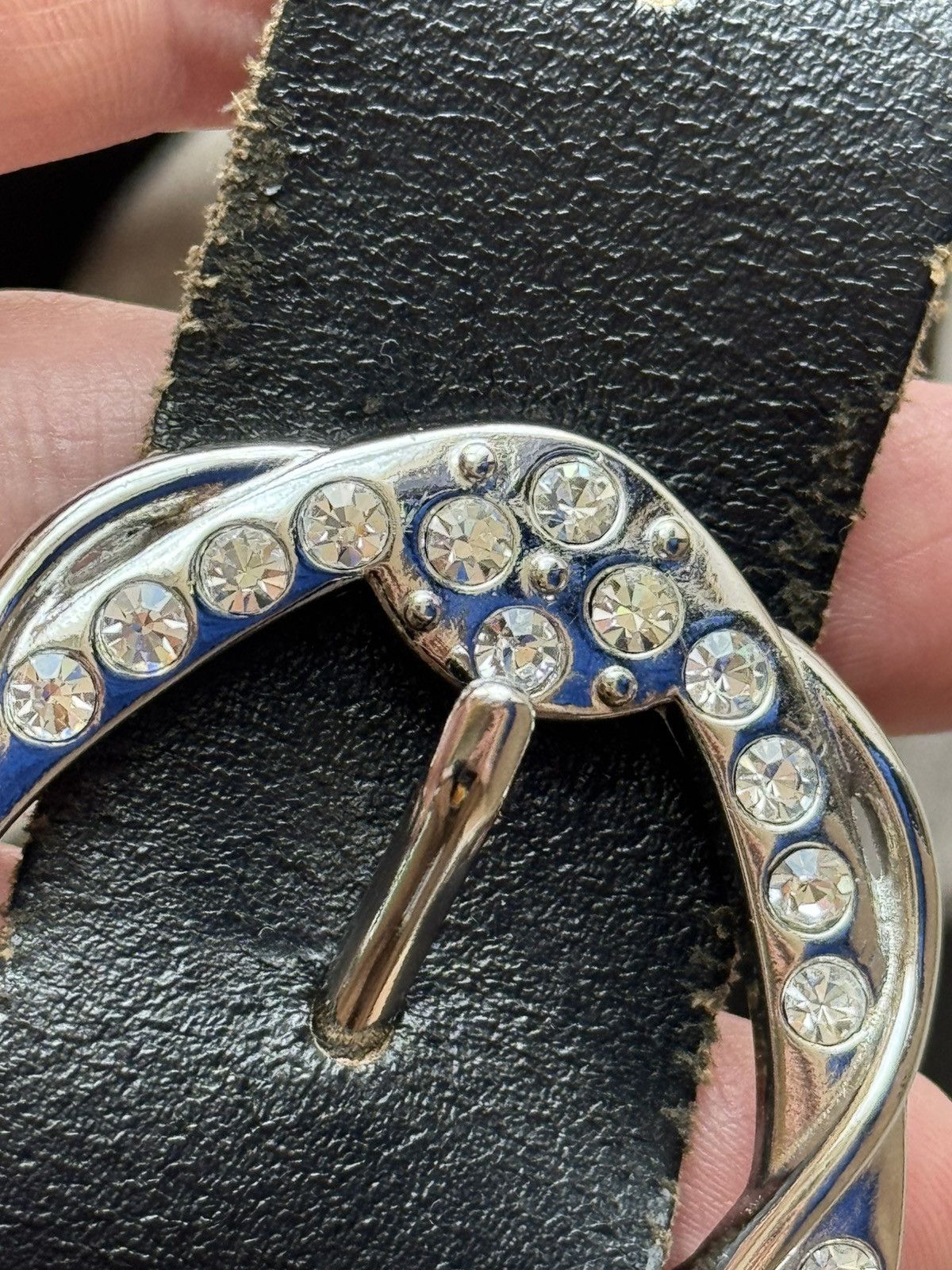 If Six Was Nine VINTAGE Y2K JAPANESE BELT ALT GOTH PUNK RAVE KANYE STYLE Size ONE SIZE - 3 Thumbnail