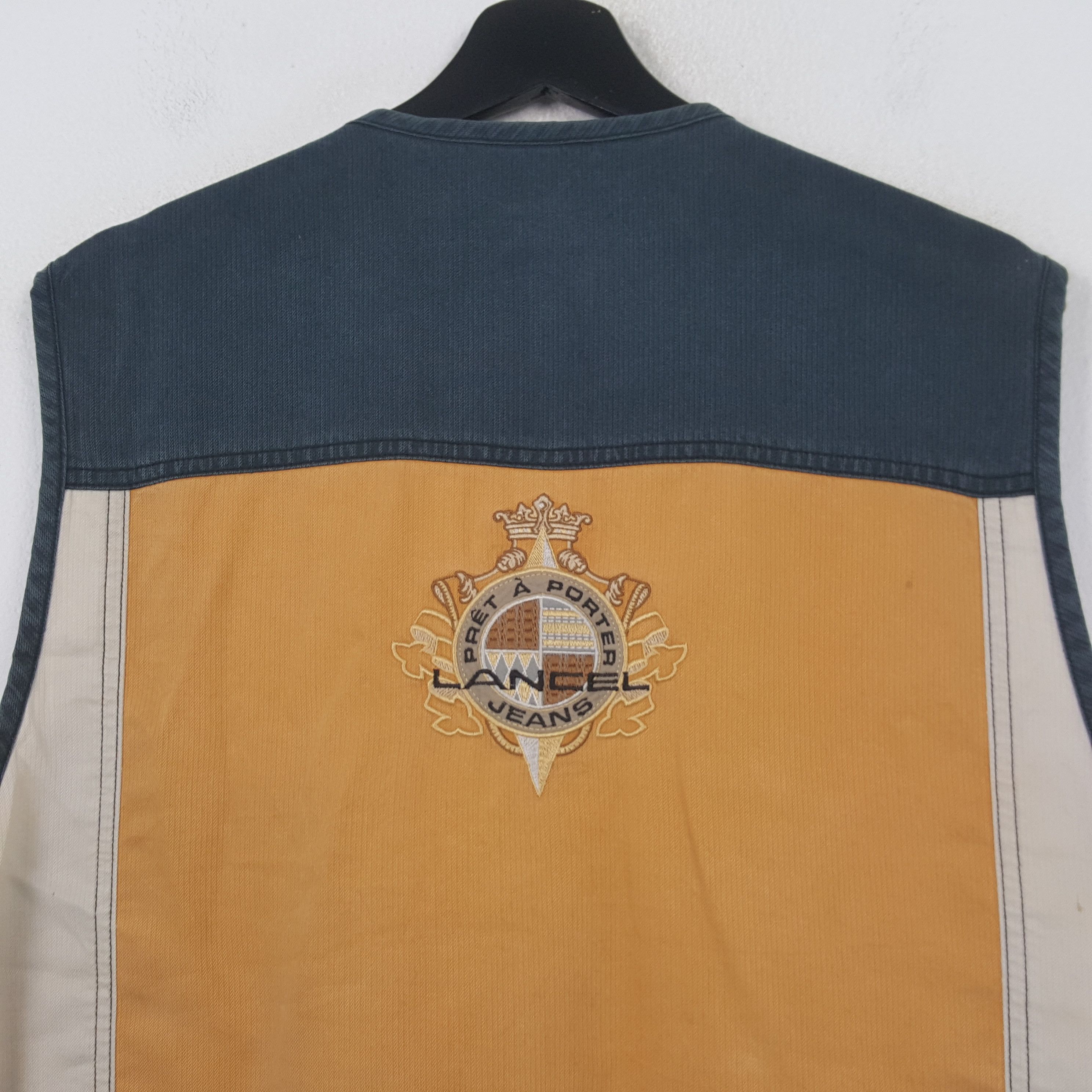 Lancel Lancel Pret A Porter Nice Design Vest RR23 Size US M / EU 48-50 / 2 - 2 Thumbnail