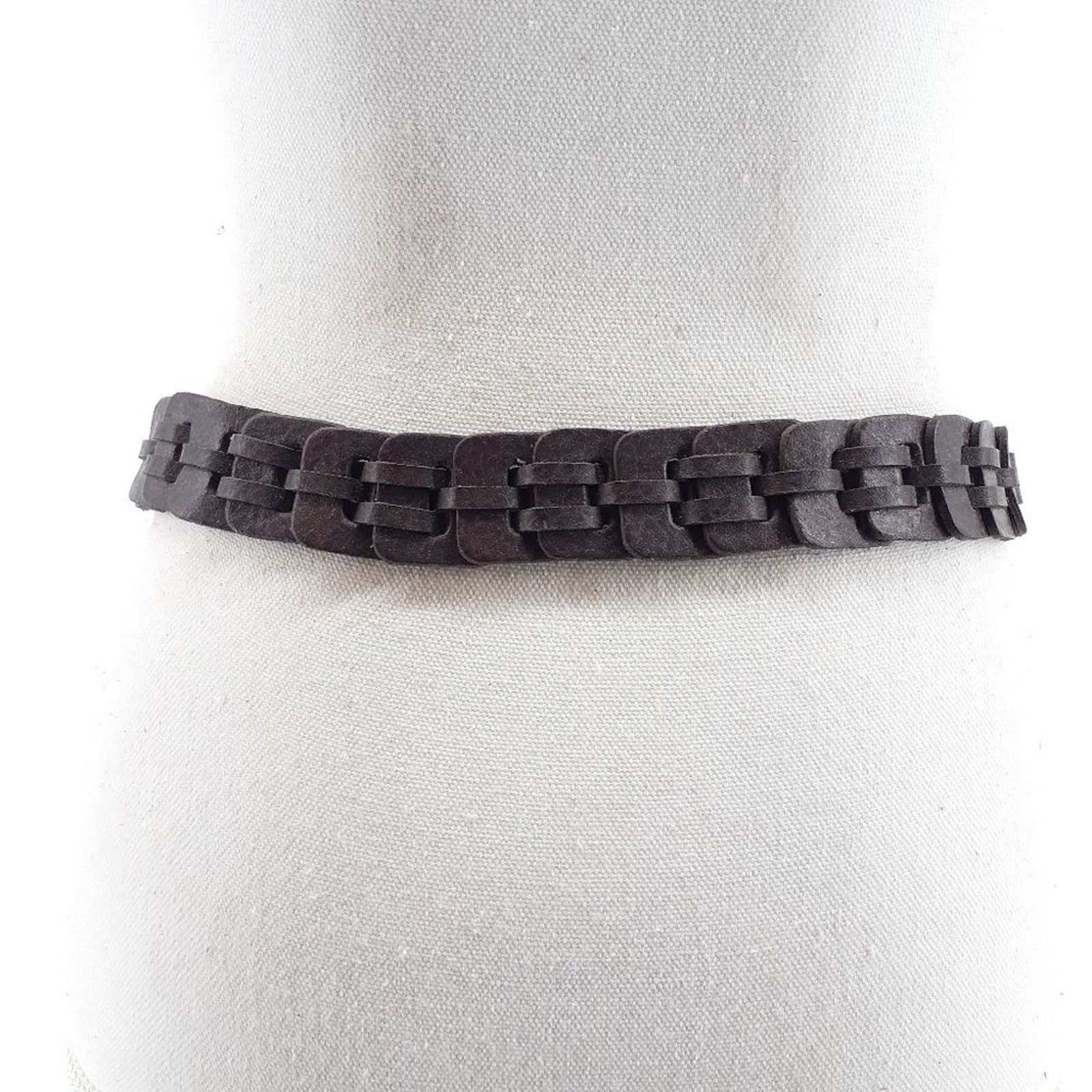 Calvin Klein CK Calvin Klein Jeans Chain Link Brown Maroon Size Small Size ONE SIZE - 7 Thumbnail