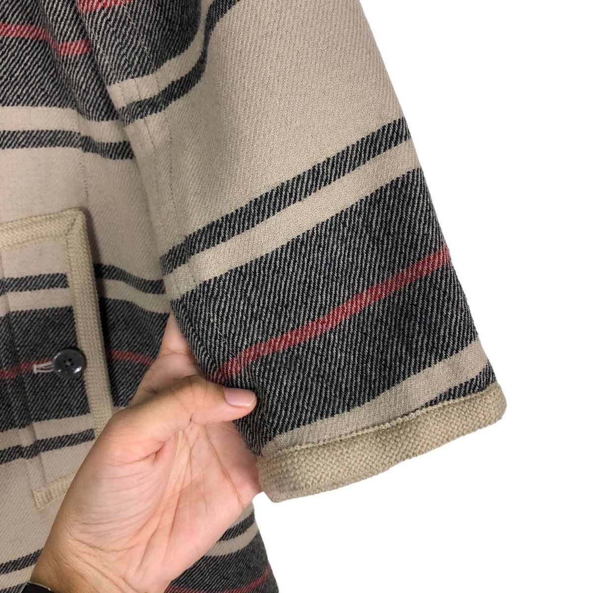 Japanese Brand 🔥Work Jacket Japan Made Hickory Issey Miyake Japan Size US M / EU 48-50 / 2 - 15 Thumbnail