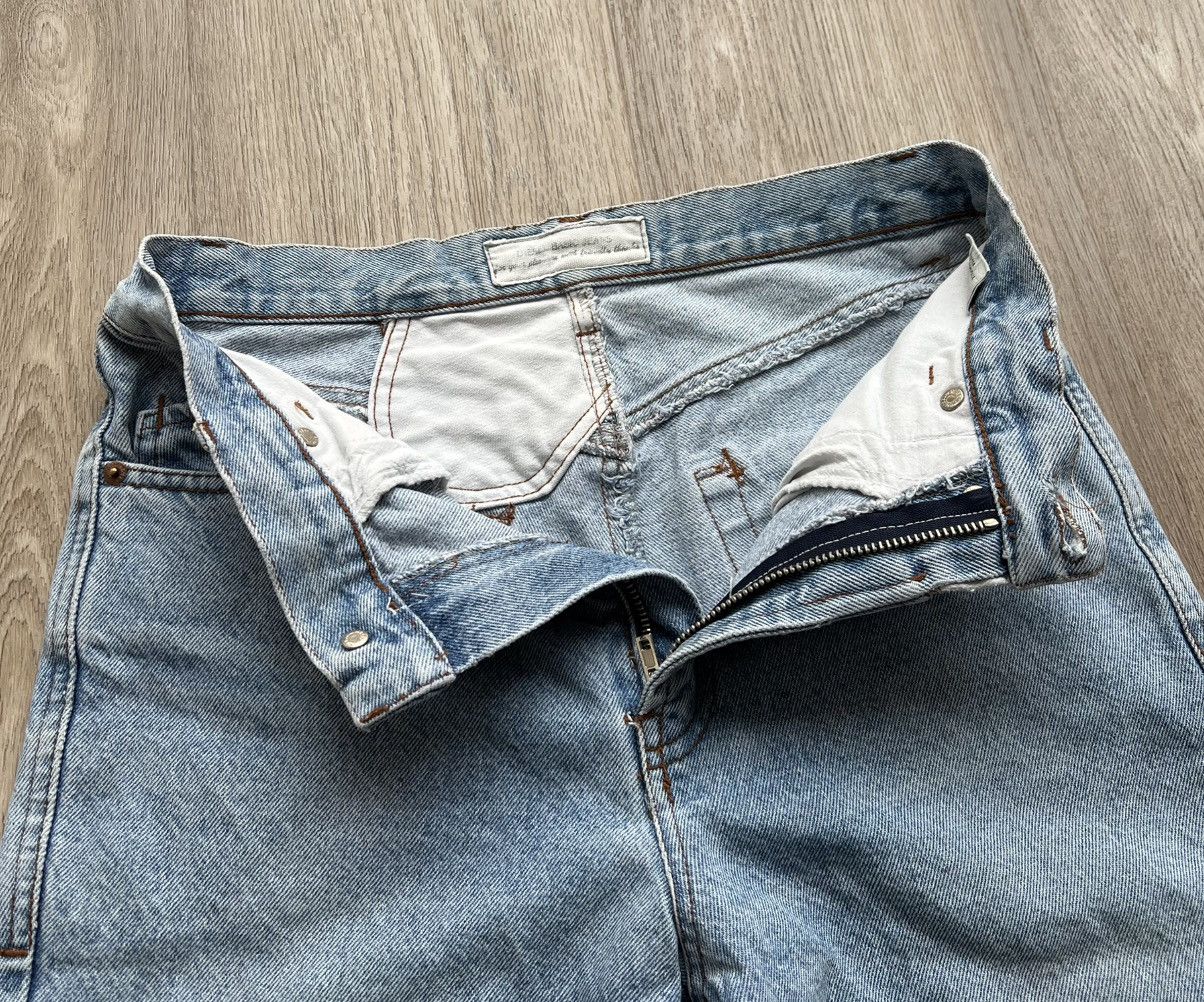 Diesel × Vintage Vintage 90s Diesel Washed Blue Jeans AvantGarde Denim Pants Size US 30 / EU 46 - 6 Thumbnail