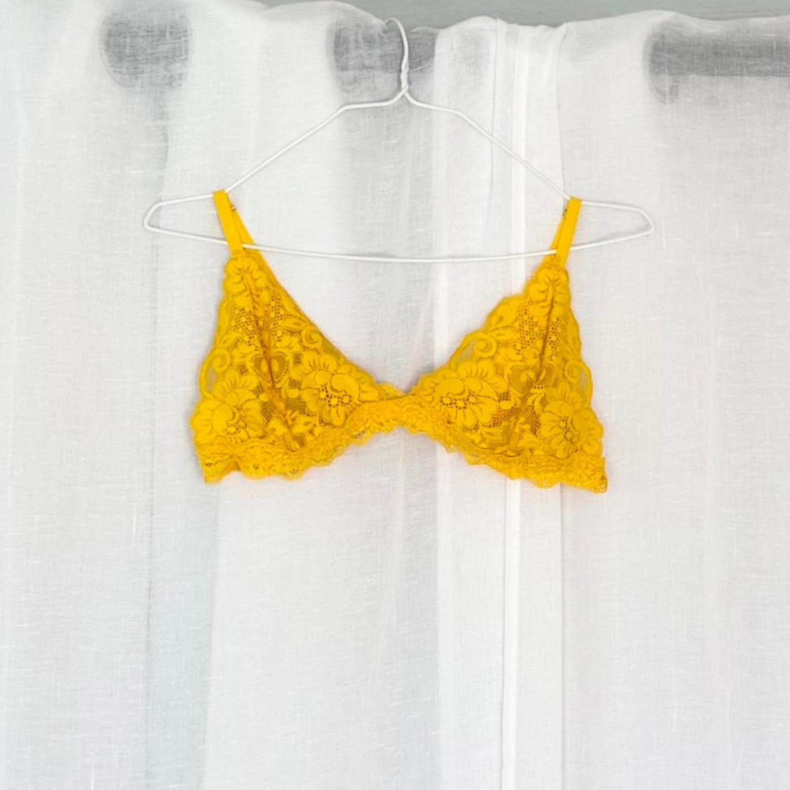 Other ✿ ✿ yellow lace bralette ✿ ✿ Size ONE SIZE - 2 Thumbnail