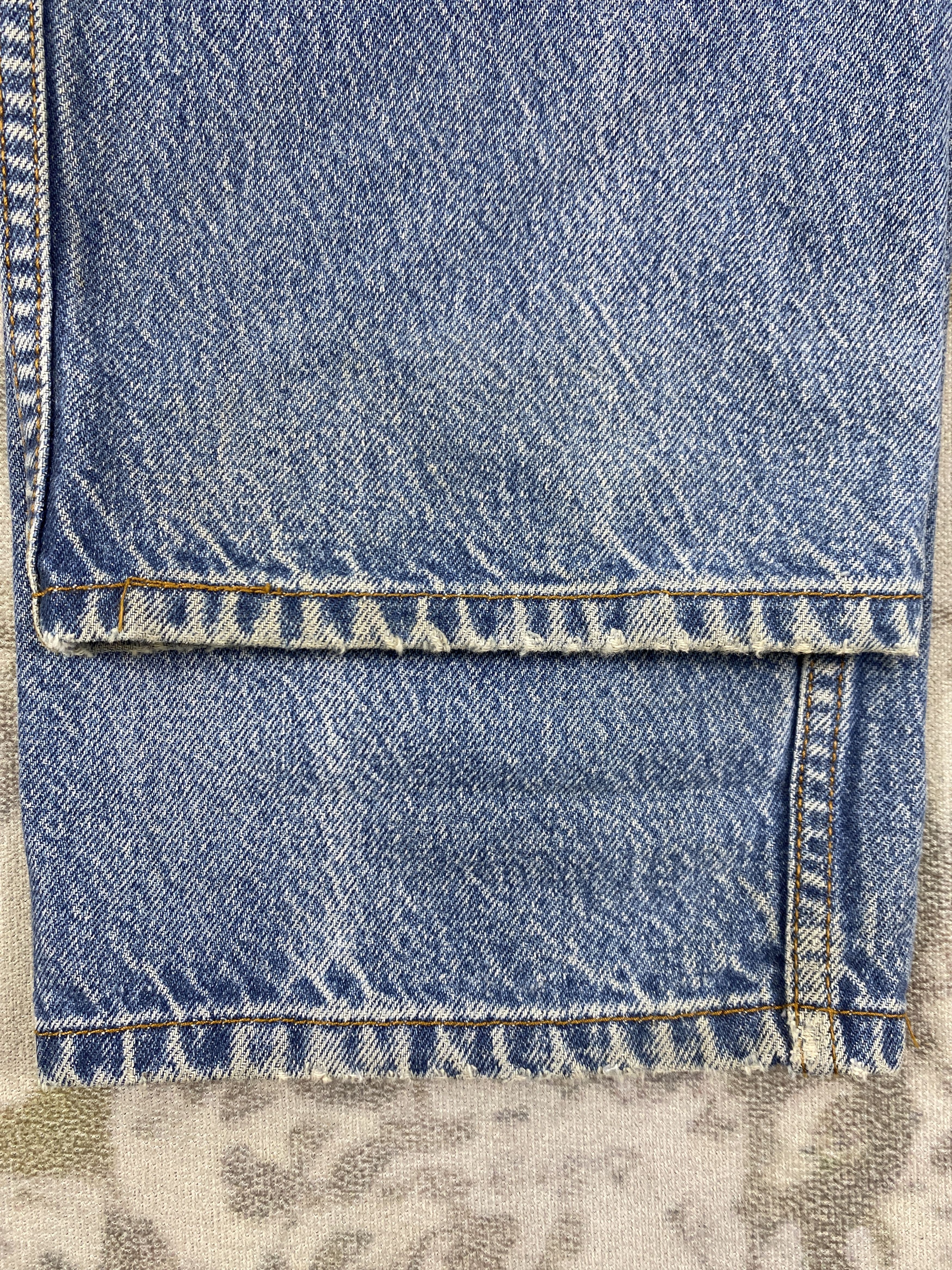 Levi's Ripped Blue Vintage Levis Jeans 32x28 - JN3057 Size US 32 / EU 48 - 13 Thumbnail