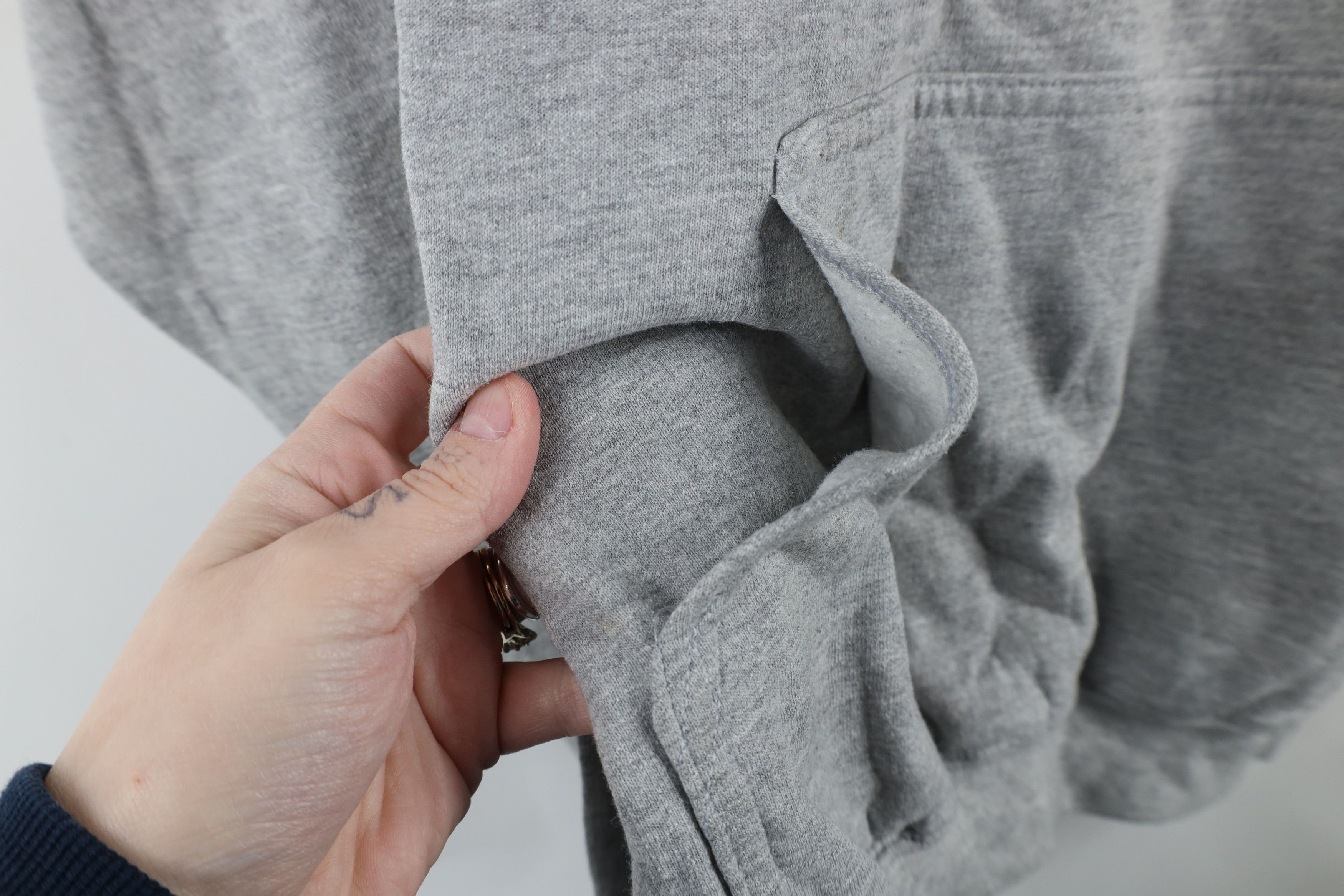 Reebok × Vintage Vintage Reebok New England Patriots Football Hoodie Gray Size US L / EU 52-54 / 3 - 7 Thumbnail