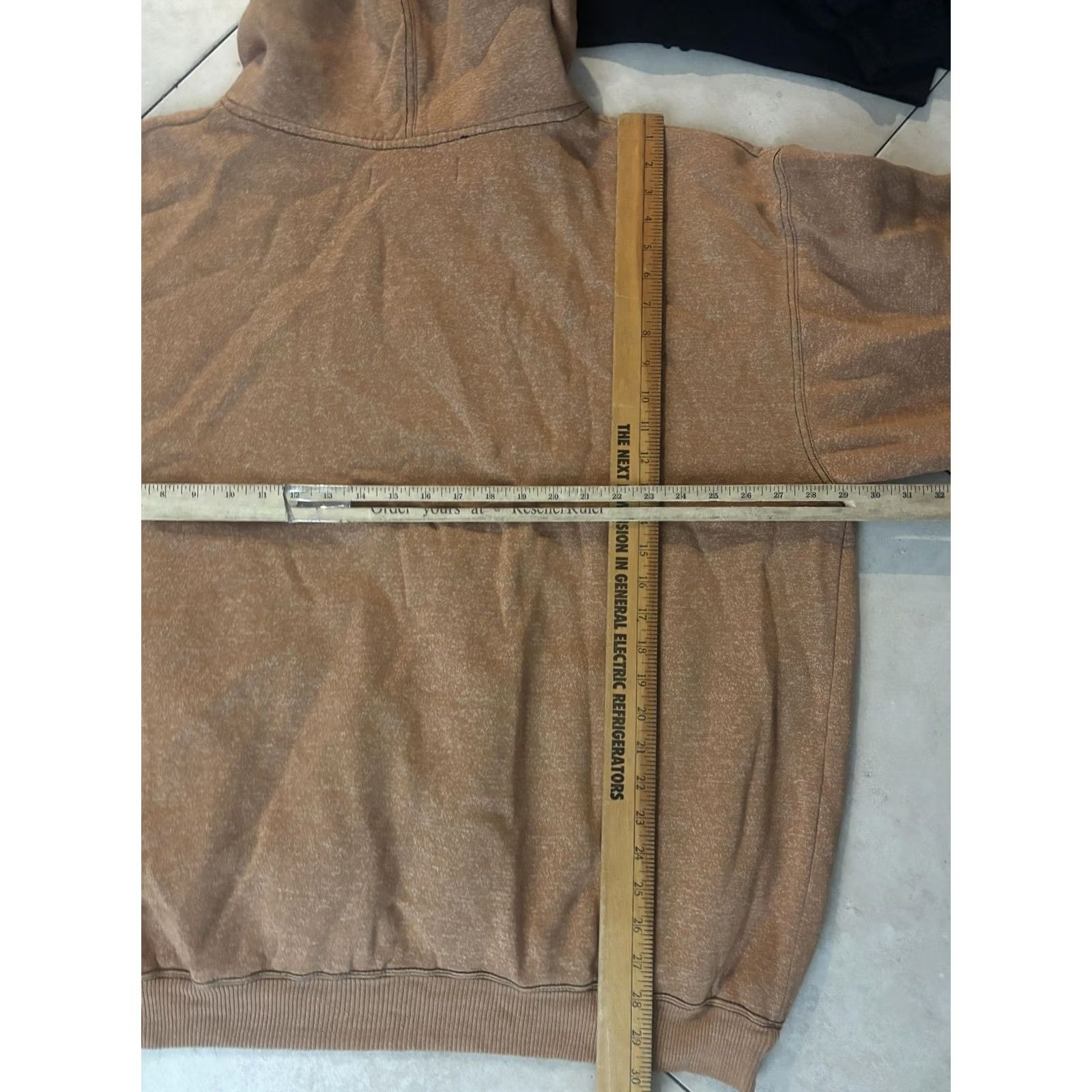 KangaROOS Mega USA Dirty Dirty Hoodie Sweatshirt Mens 2XL Brown Heather Pullover Kangaroo Pocket Fleece Embroidered Logo Graphic Print Hoodie Size US XXL / EU 58 / 5 - 5 Thumbnail