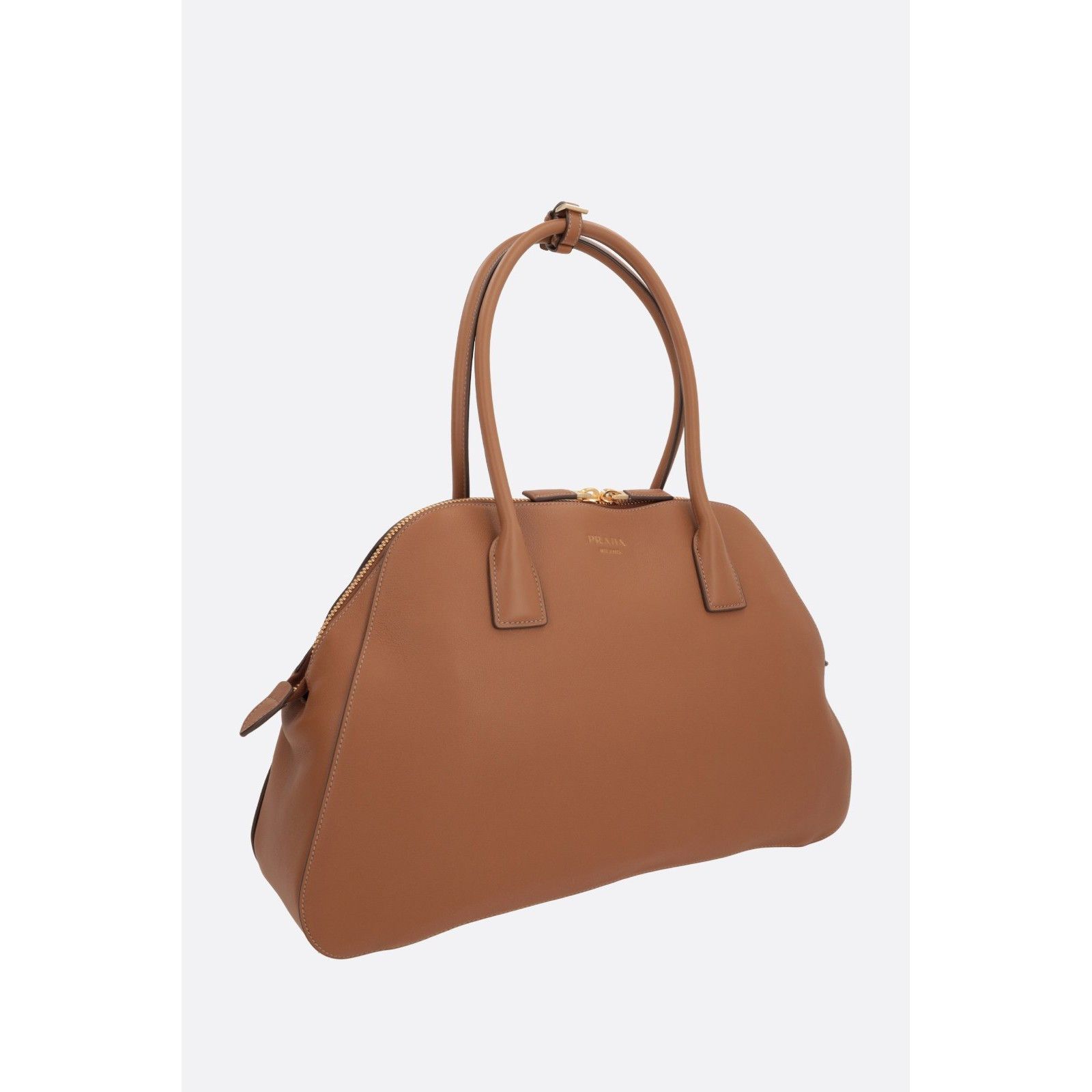 Prada PRADA Caramel Medium Top Handle Bag New & Authentic Size ONE SIZE - 2 Thumbnail