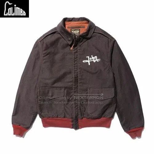 COLIMBO COLIMBO A-2 Military Style Jacket. Size US XXS / EU 40 - 2 Thumbnail