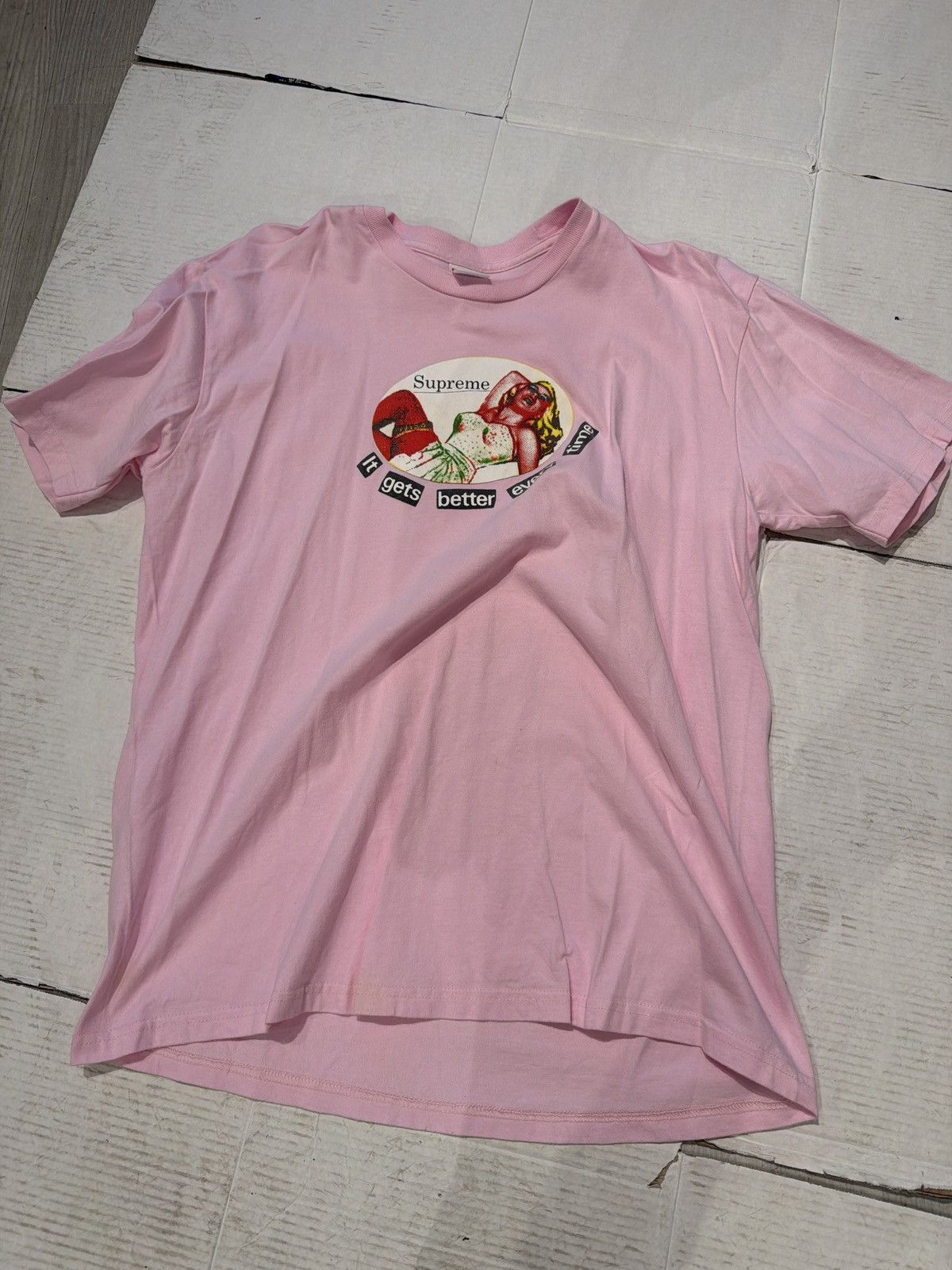 Supreme Supreme it gets better every time extra large Size US XL / EU 56 / 4 - 1 Thumbnail