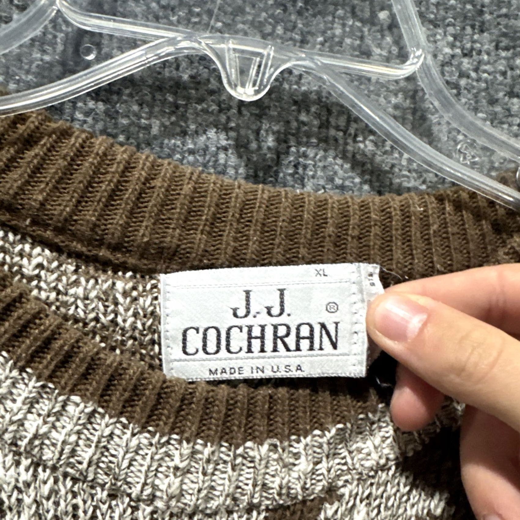Coogi VINTAGE JJ Cochran Coogi Style Sweater XL Long Sleeve Pullover 90’s Y2K Men’s Sz Size US XL / EU 56 / 4 - 4 Thumbnail