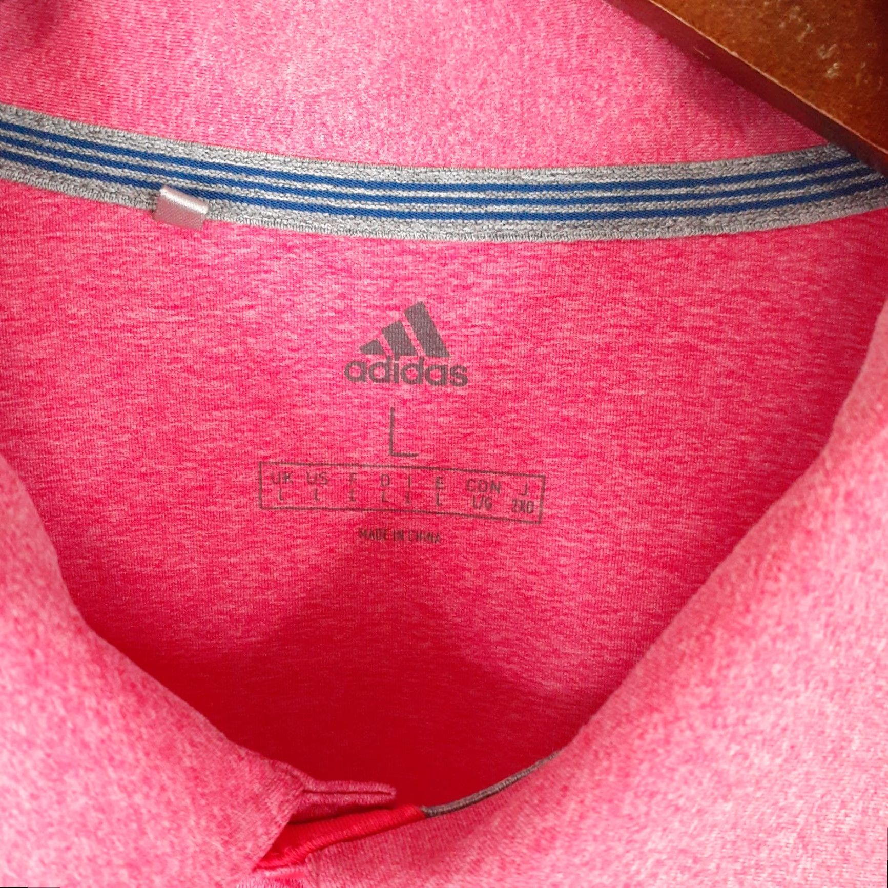 Adidas Adidas Golf Polo Shirt Mens Large L Short Sleeve Red Salmon 1912 Polo Size US L / EU 52-54 / 3 - 6 Thumbnail