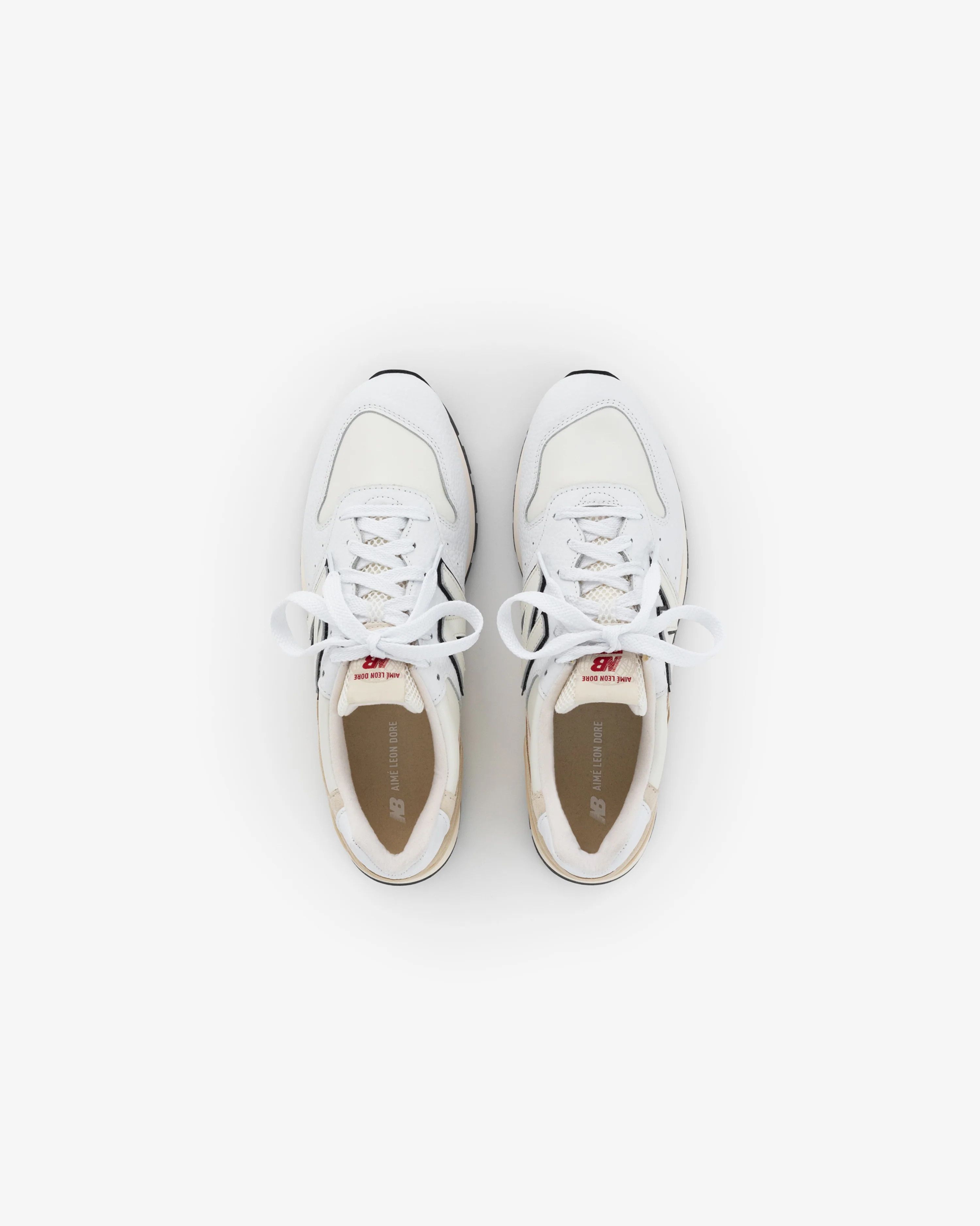 Aime Leon Dore × New Balance o1mle0825 Usa 996 Low-Top Sneakers in White Size US 7 / EU 40 - 2 Thumbnail