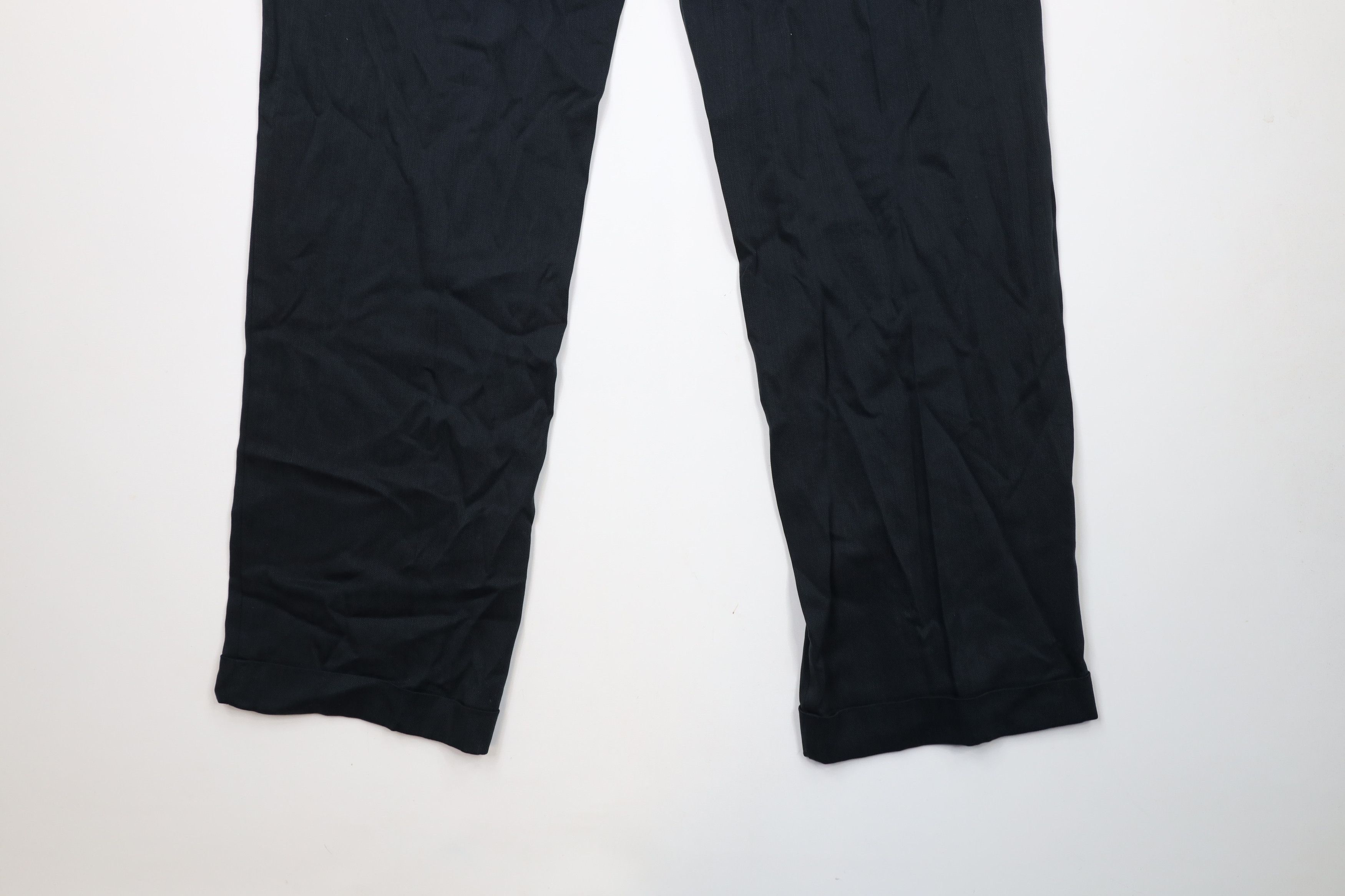 Tommy Bahama × Vintage Vintage Tommy Bahama Wool Blend Wide Leg Chino Pants Black Size US 38 / EU 54 - 10 Thumbnail