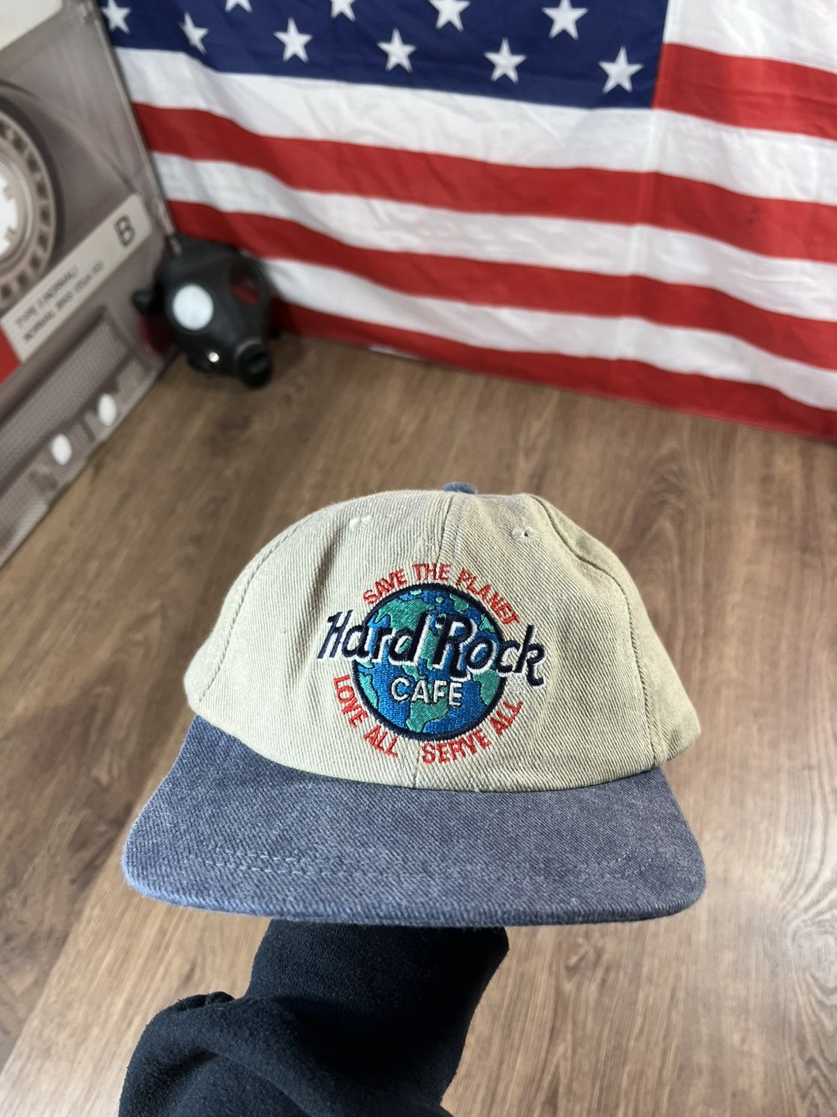 Hard Rock Cafe Vintage Hard Rock Cafe Save The Planet Orlando Hat Cap Size ONE SIZE - 1 Thumbnail
